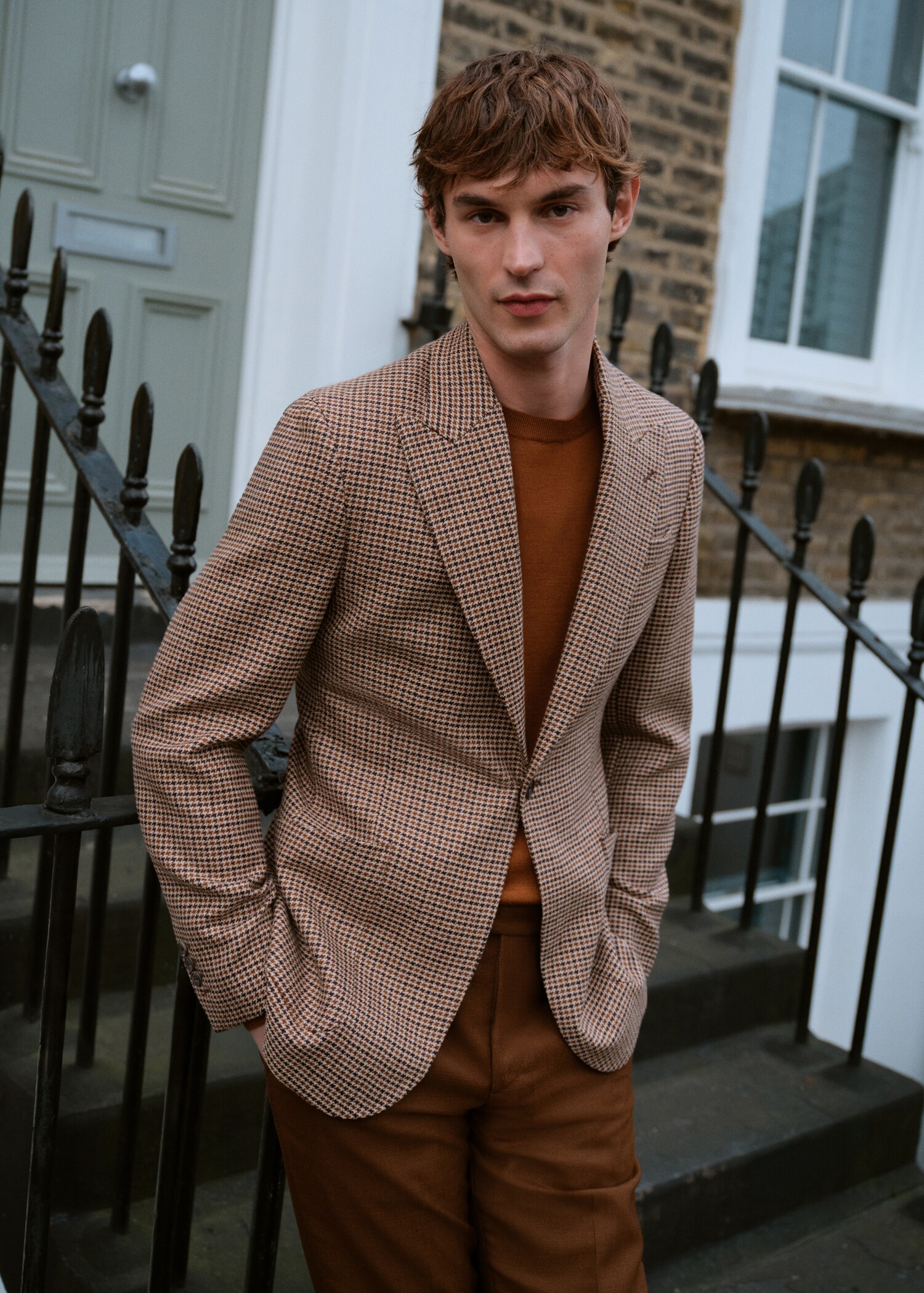 Balli il Lanificio® slim fit wool blend blazer - Details of the article 5