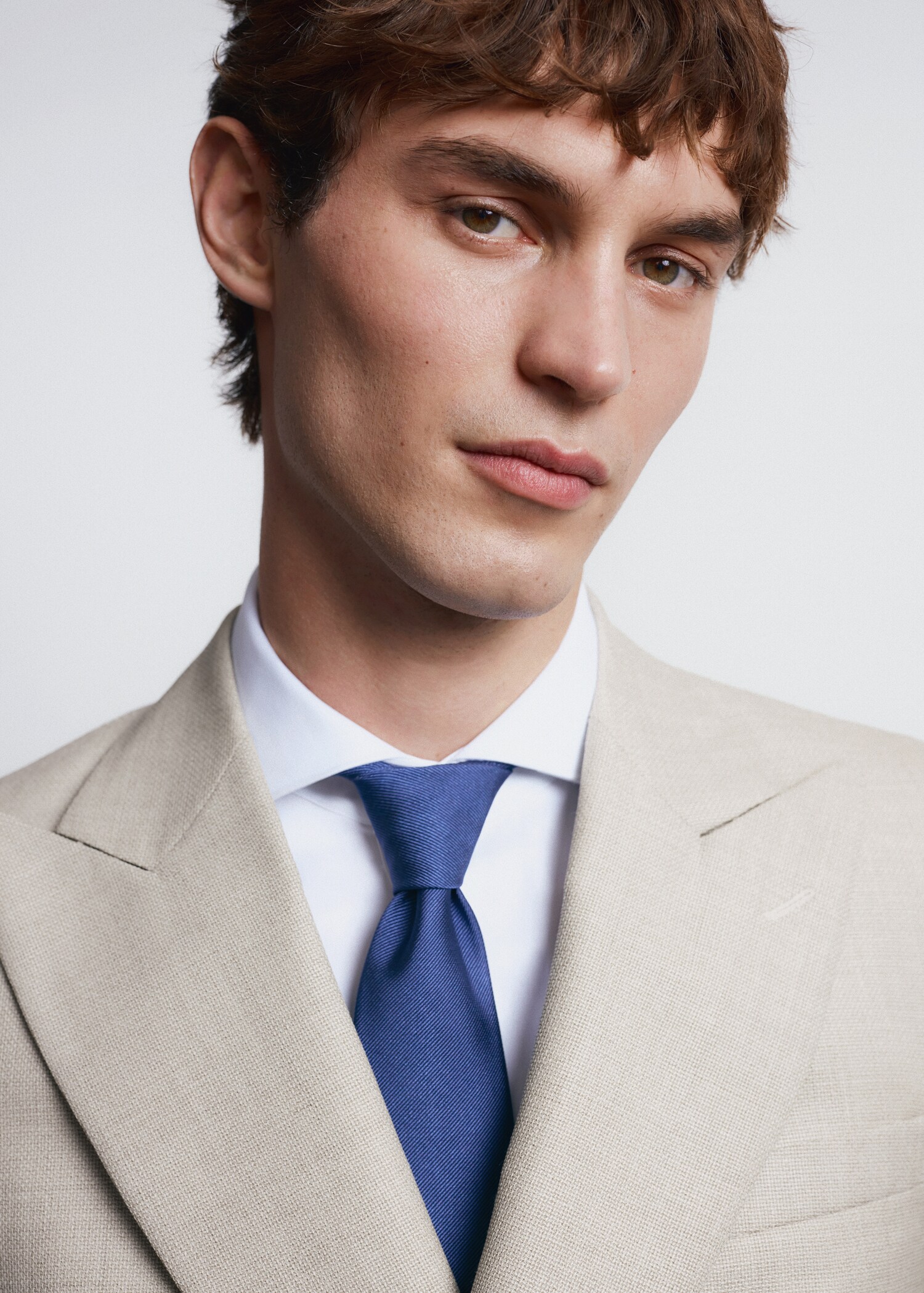 Double-breasted blazer 100% wool Vitale Barberis Canonico® - Details of the article 1