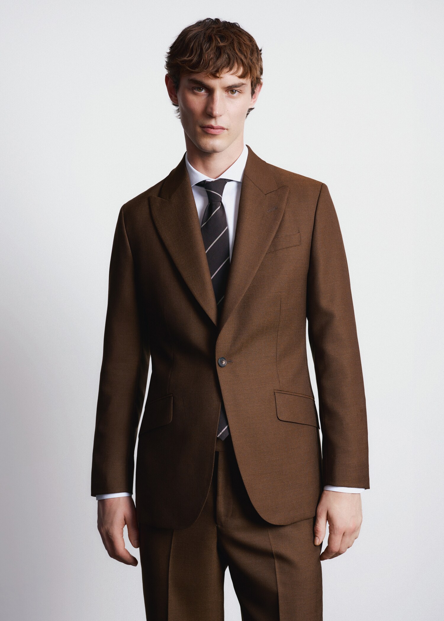 100% wool blazer Vitale Barberis Canonico® - Medium plane