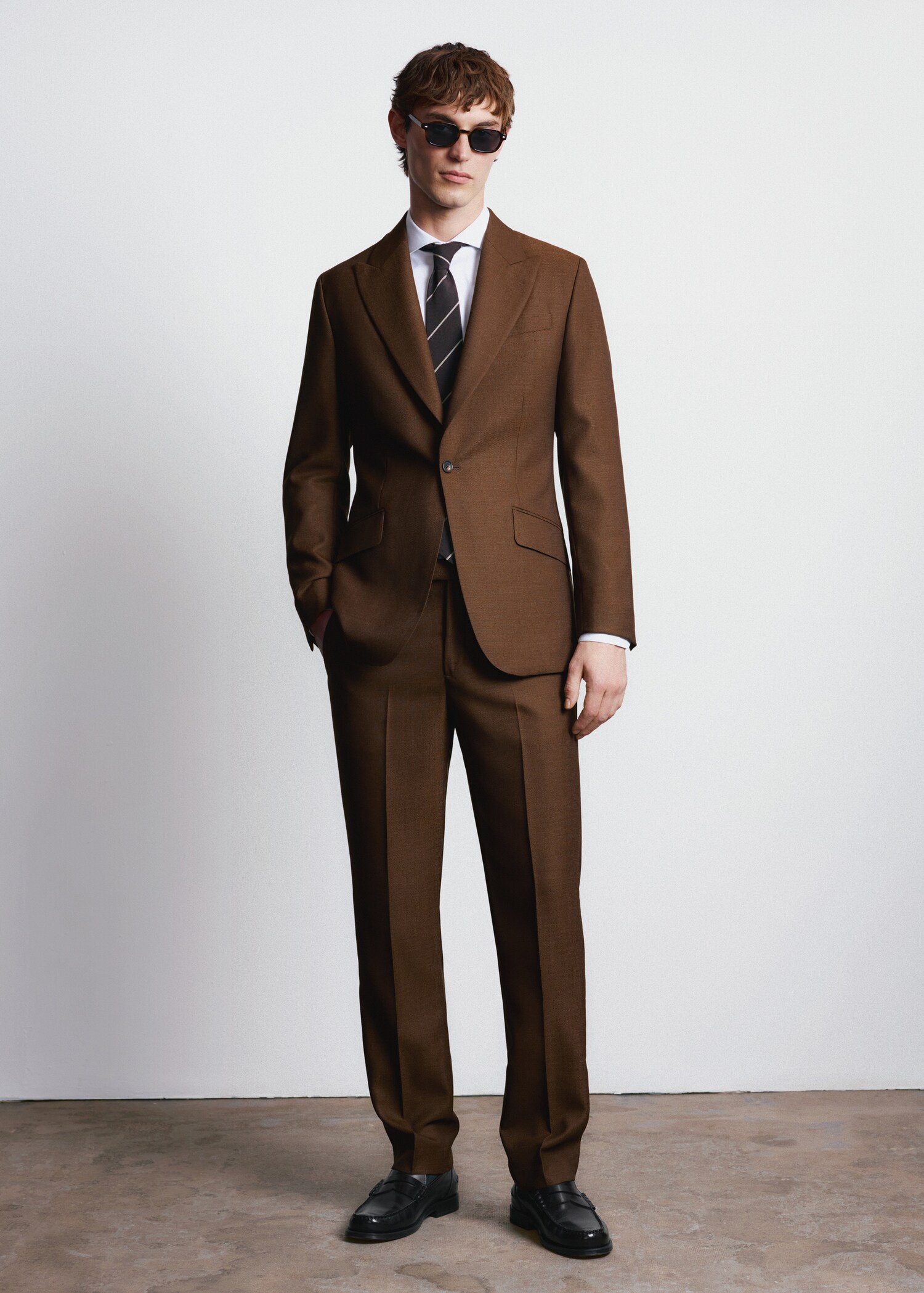 100% wool blazer Vitale Barberis Canonico® - Details of the article 4