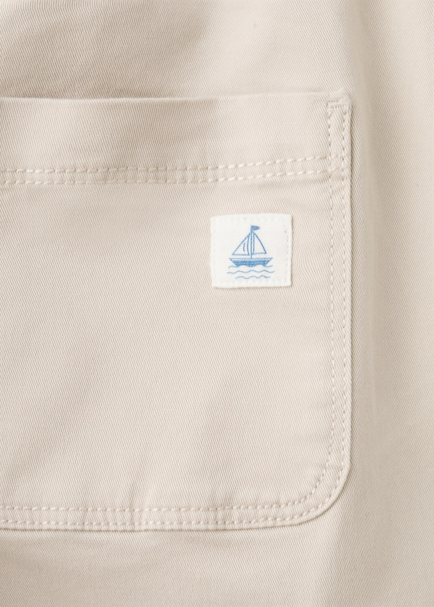 Cotton cargo trousers - Details of the article 0