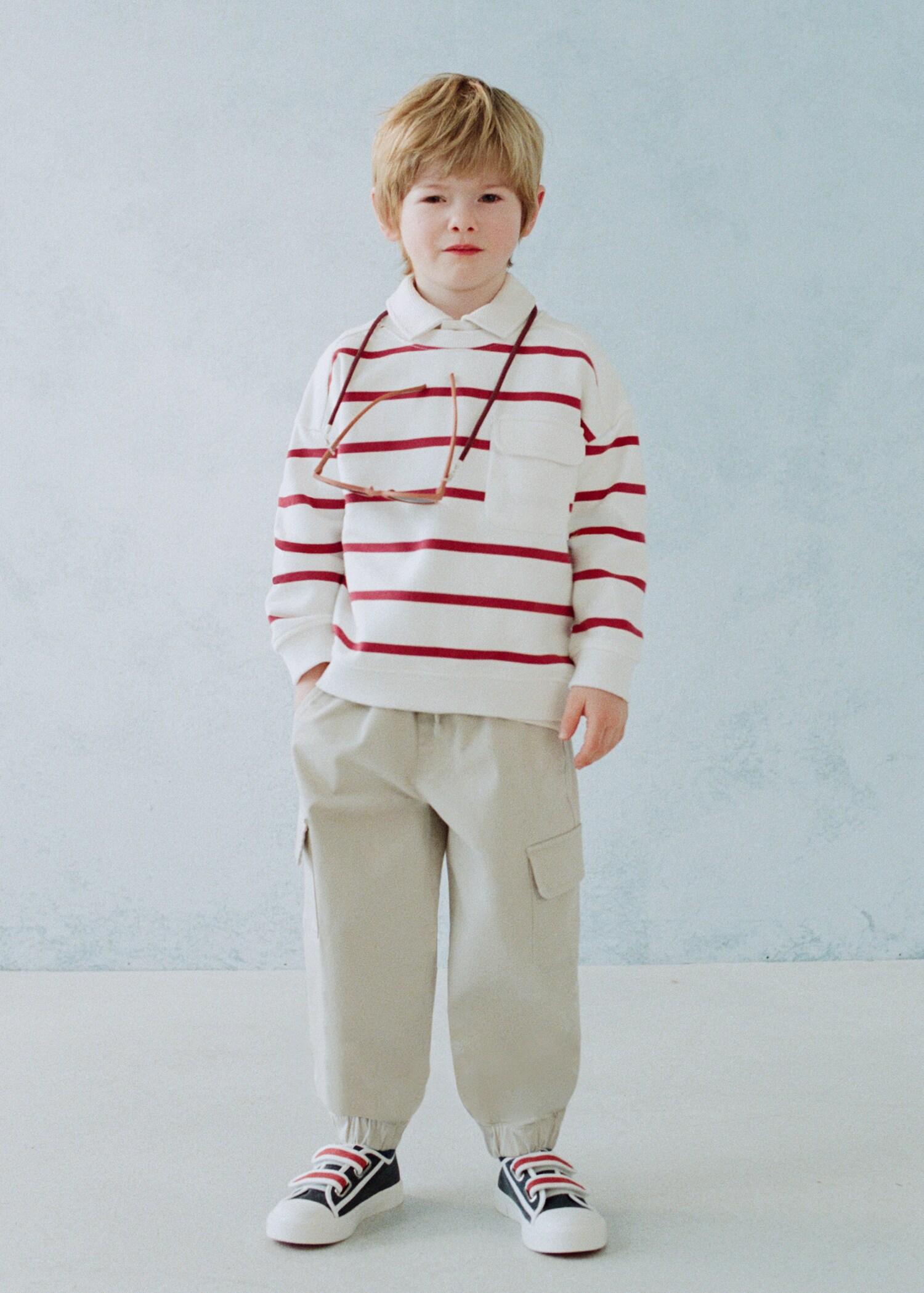 Cotton cargo trousers - Details of the article 5