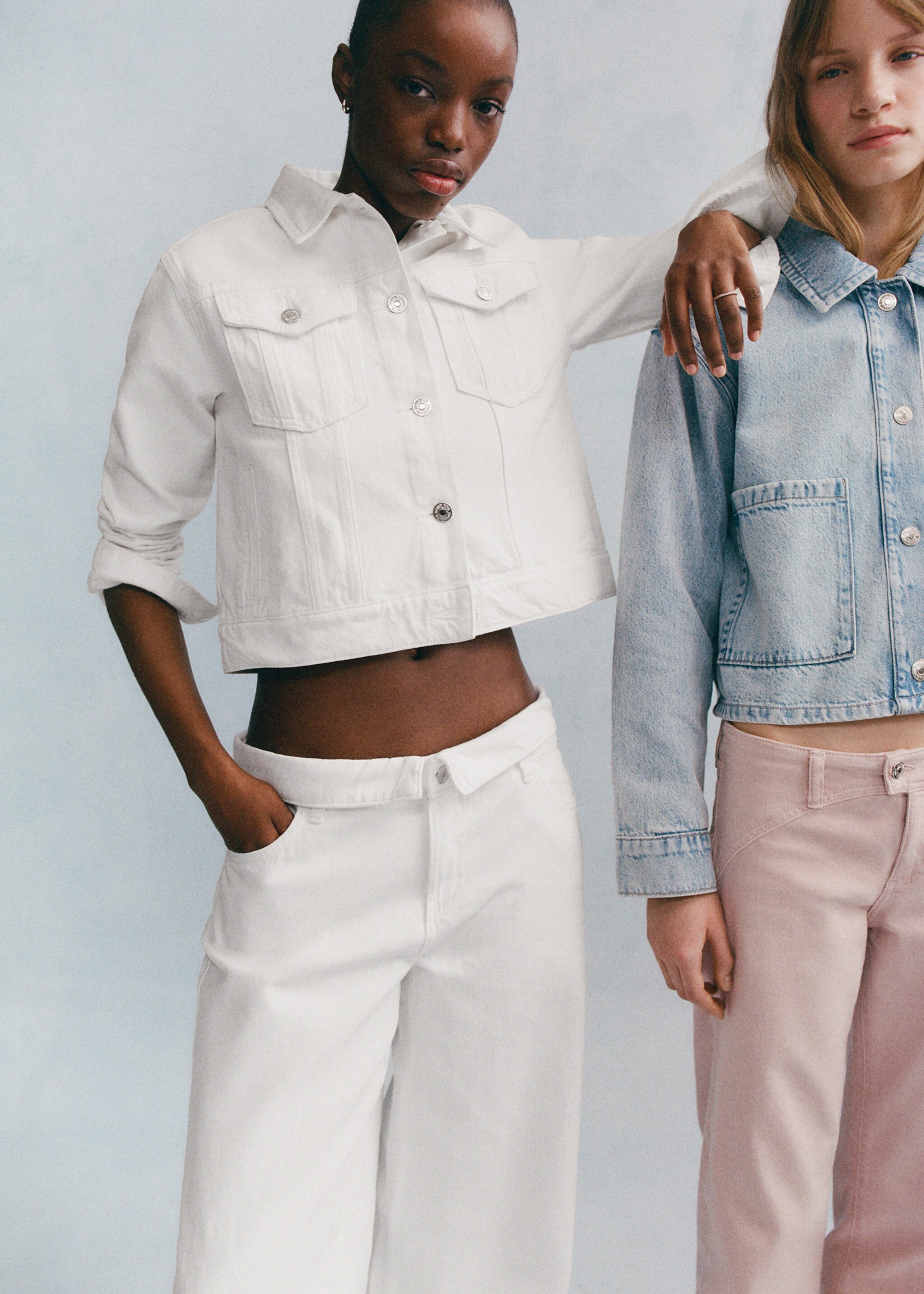 Denim jacket pockets - Details of the article 5, Off White. Ref: 27035159-00.