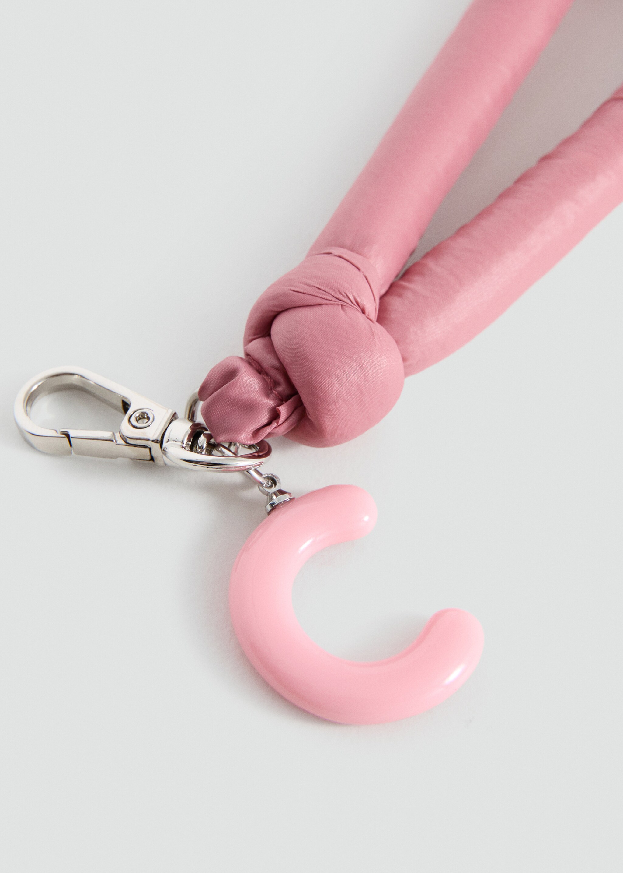 Key ring with initials - Medium plane, Maroon. Ref: 27035165-00.