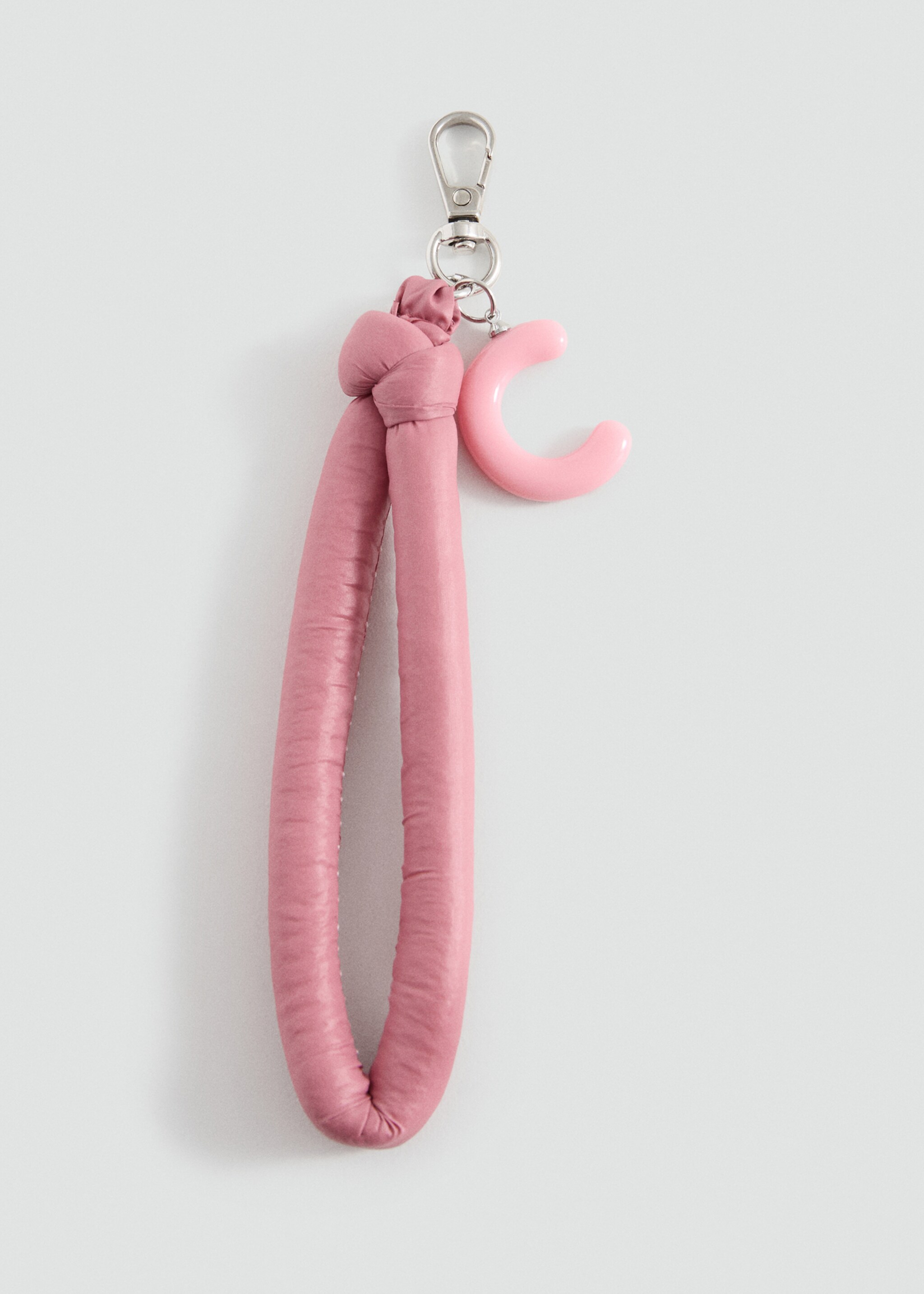 Key ring with initials - Article without model, Maroon. Ref: 27035165-00.