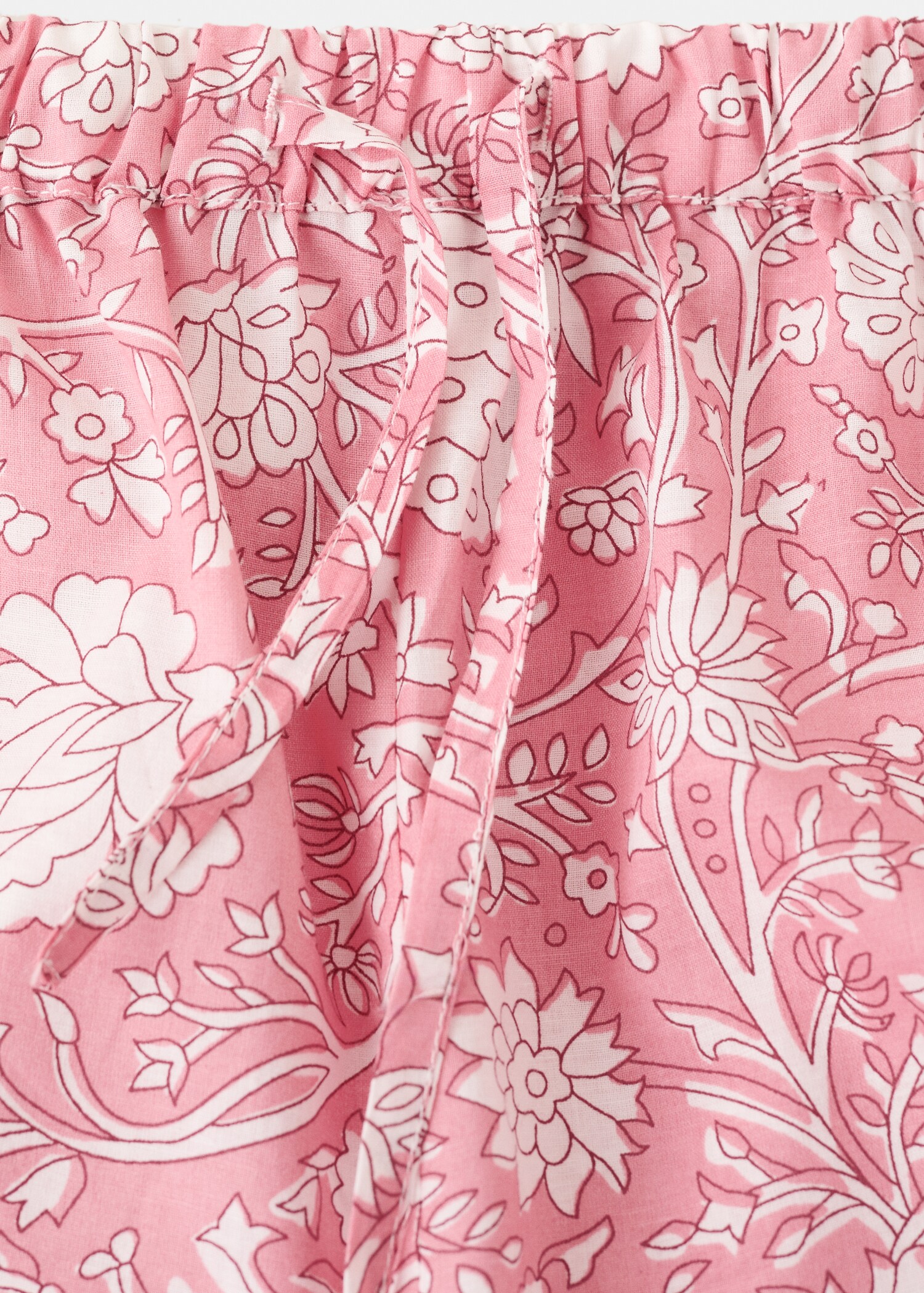 Pijama corto estampado floral - Detalle del artículo 0