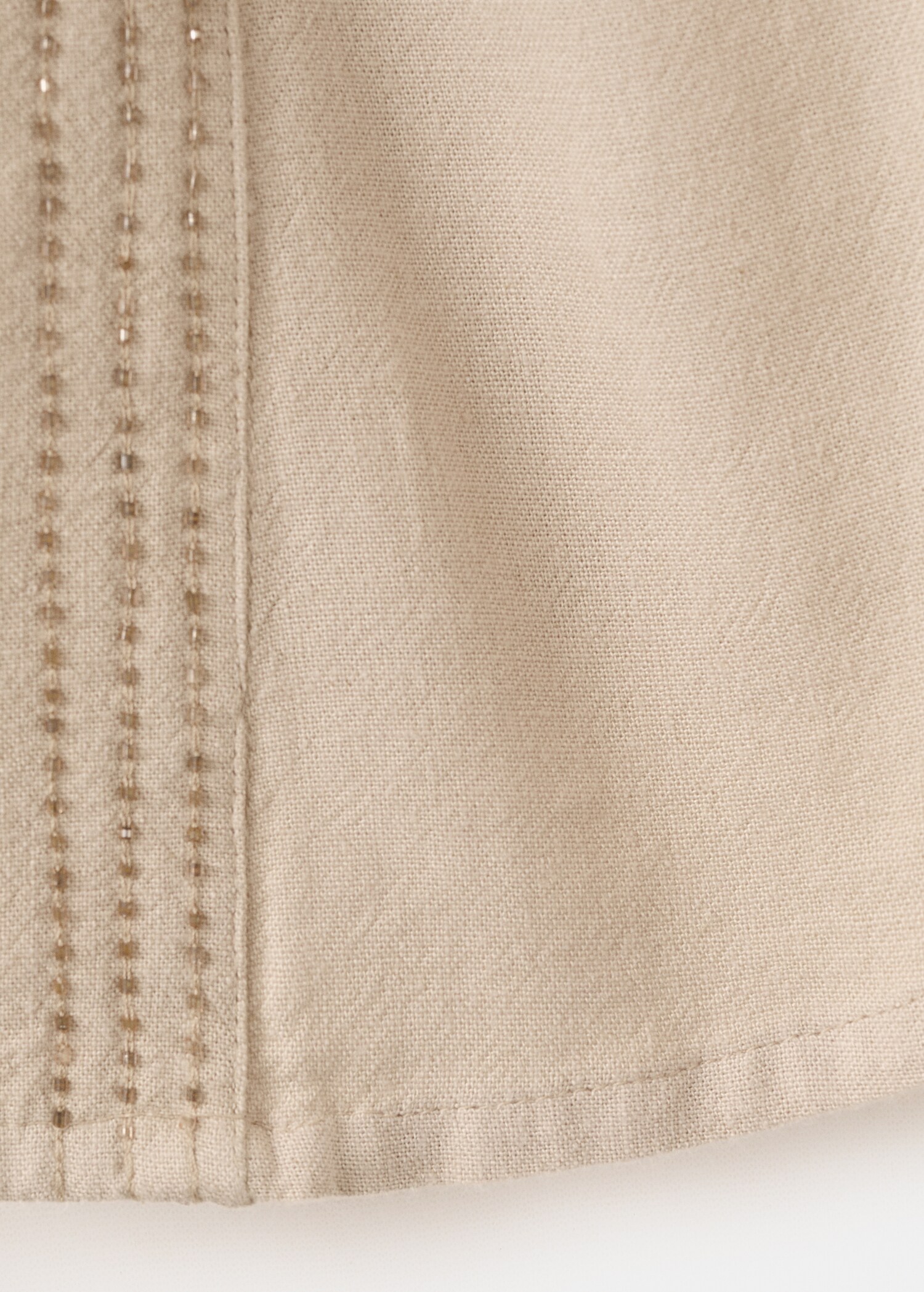 Open jacket with stitched details - Details of the article 0