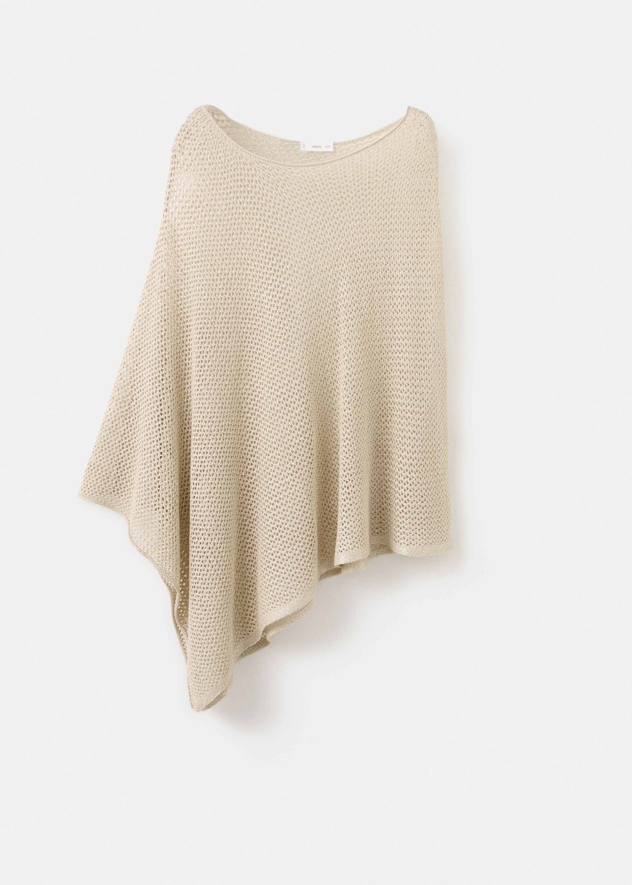 Capa punto lúrex asimétrica - Artículo sin modelo, Oro. Ref: 27035815-00.