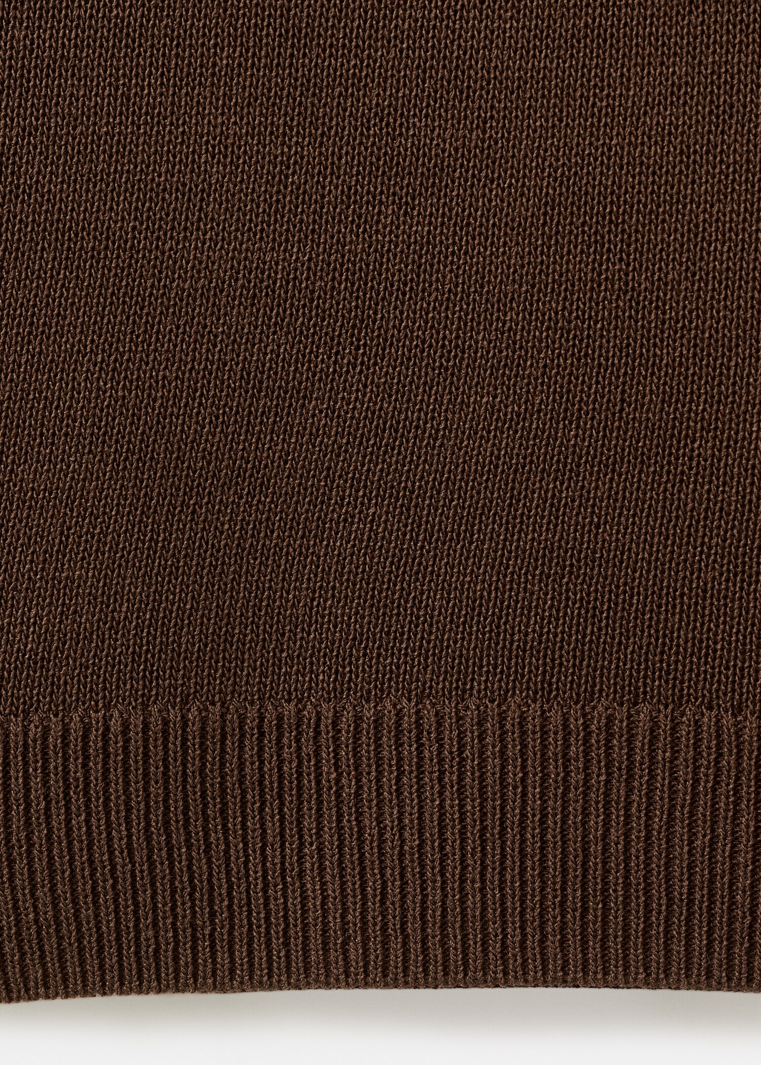 Вязаный джемпер с воротником поло - Деталь изделия 0