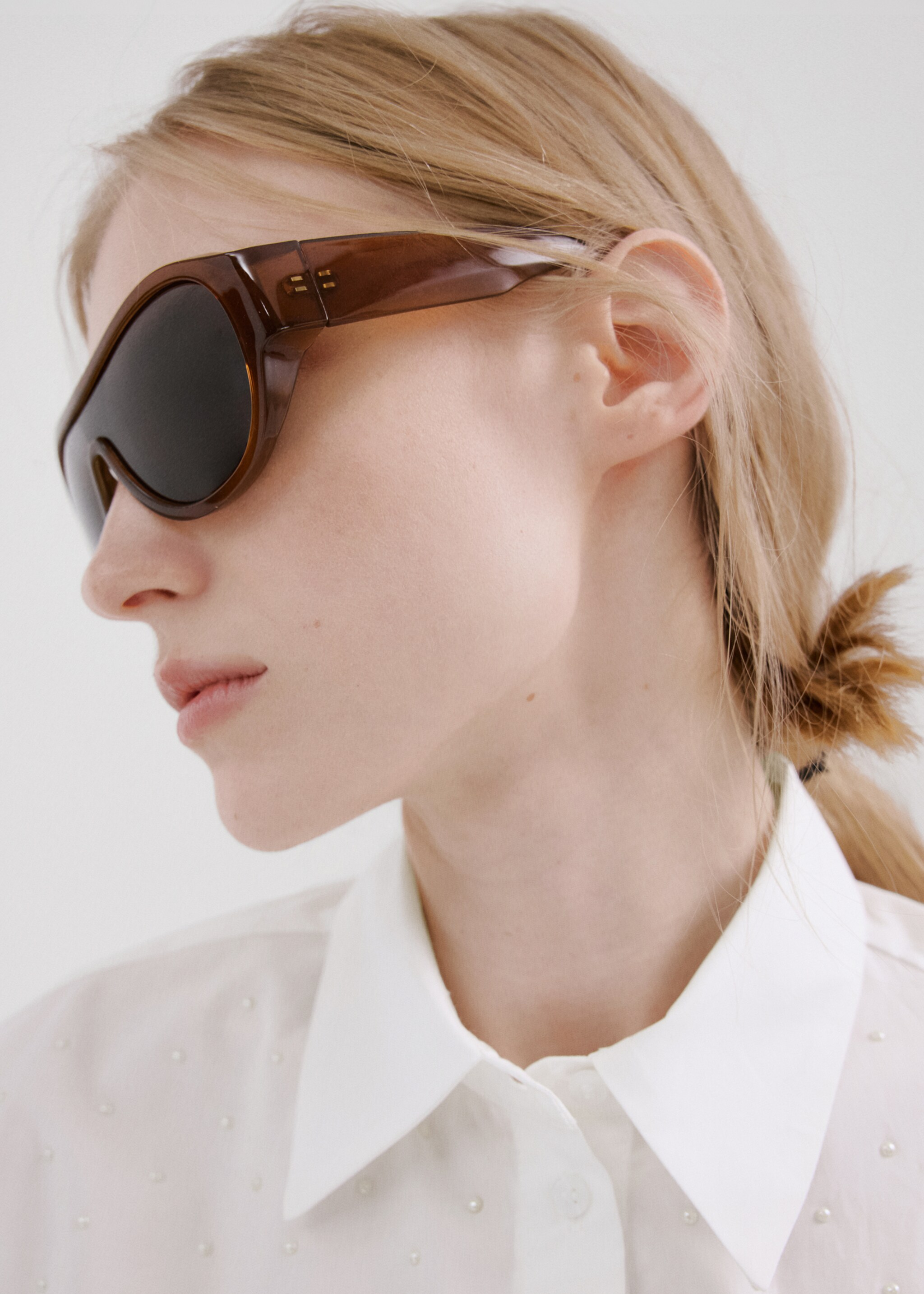 Pearl pocket shirt - Details of the article 1, Off White. Ref: 27035822-00.