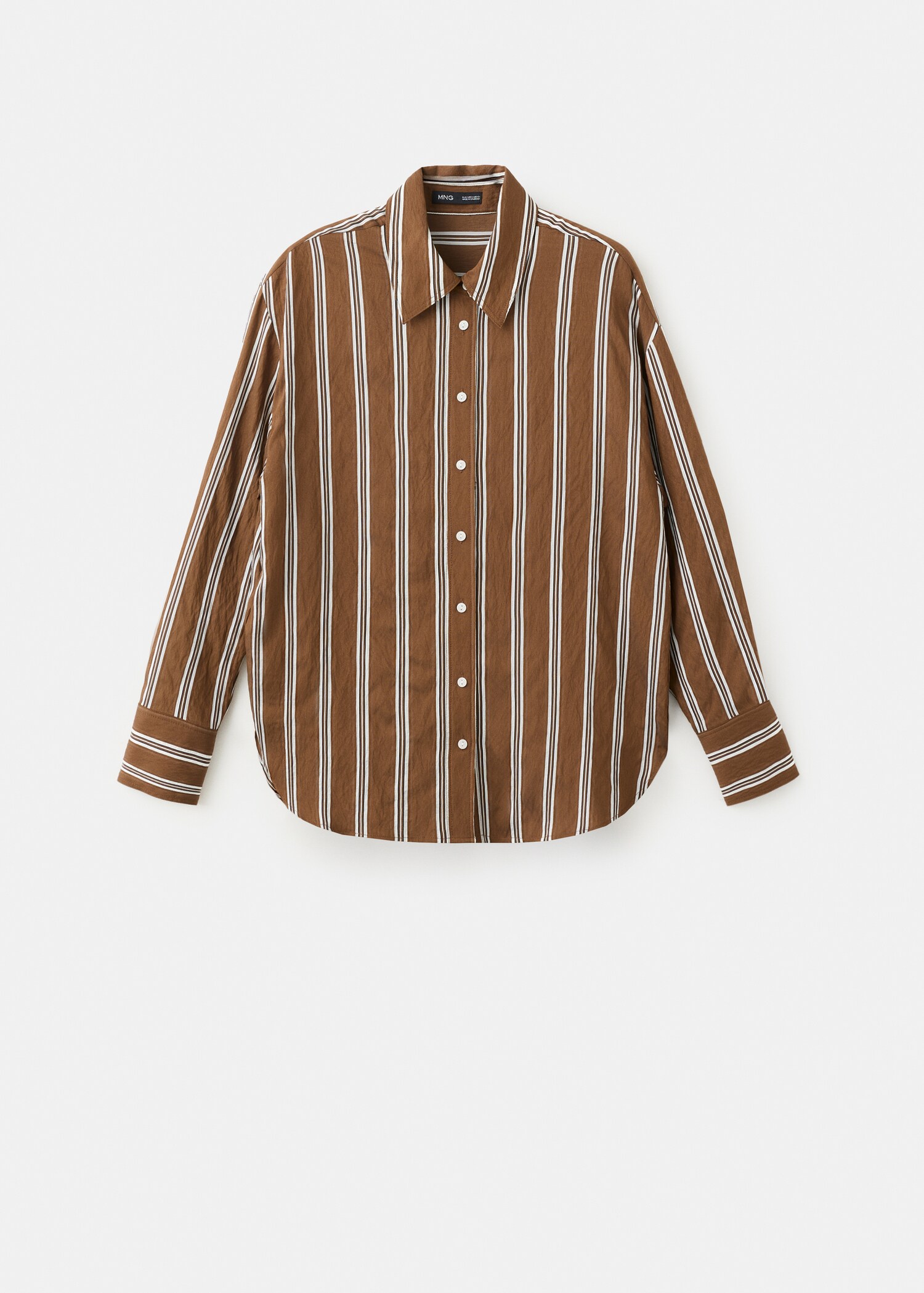 Striped straight shirt - Article without model