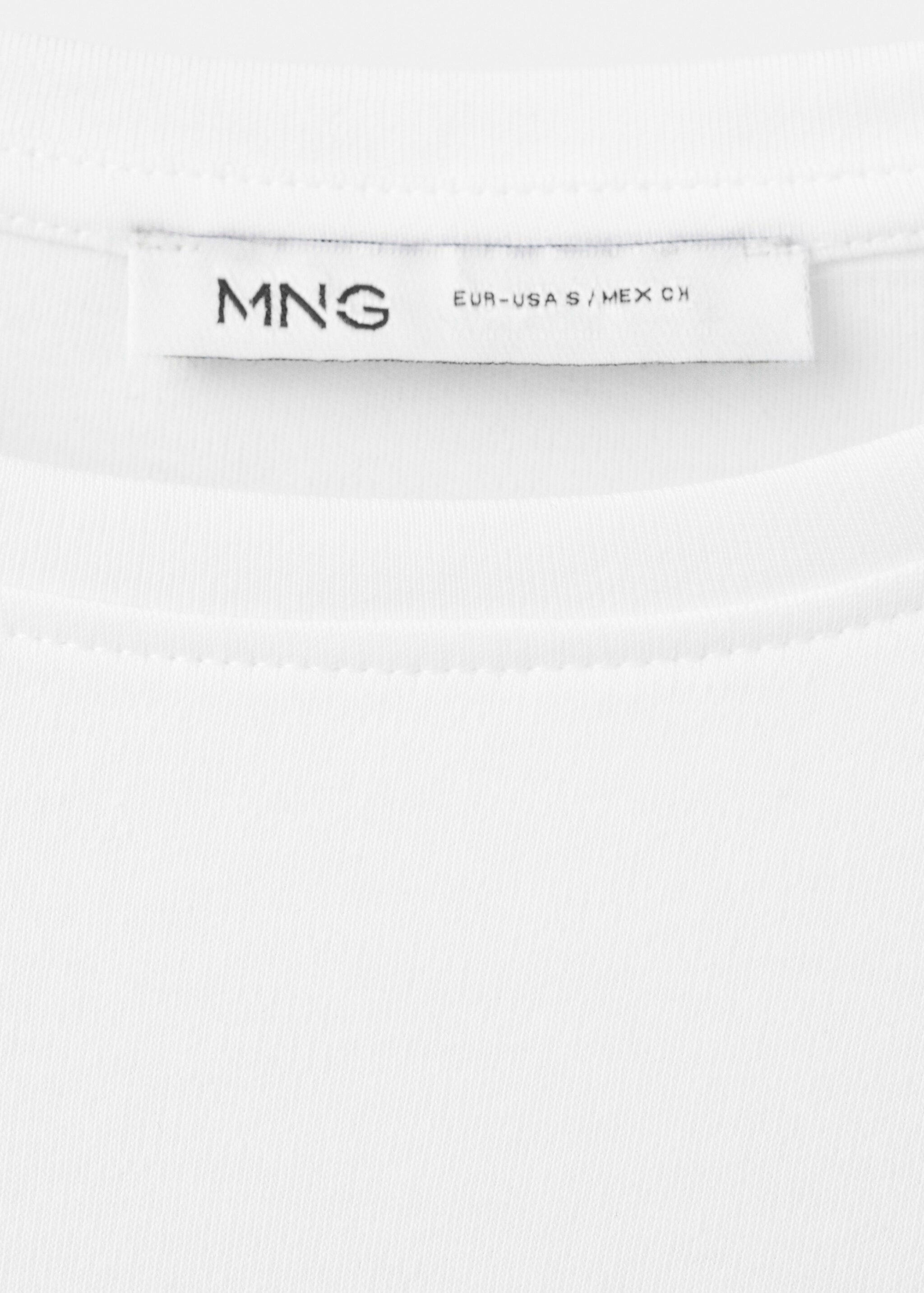 Camiseta algodón premamá - Detalle del artículo 8, Blanco. Ref: 27035834-00.