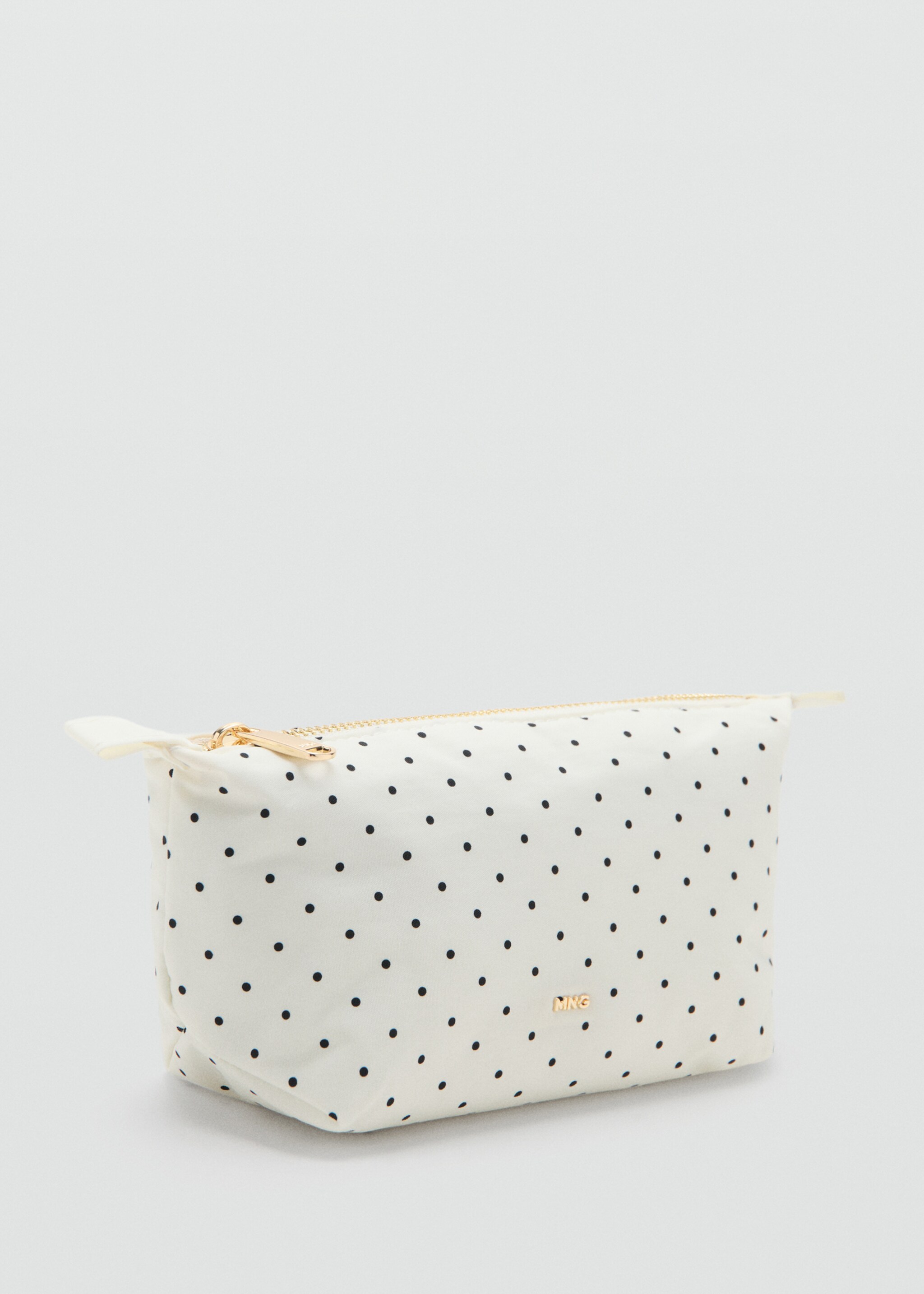 Medium nylon polka dot wash bag - Medium plane, Off White. Ref: 27035836-00.