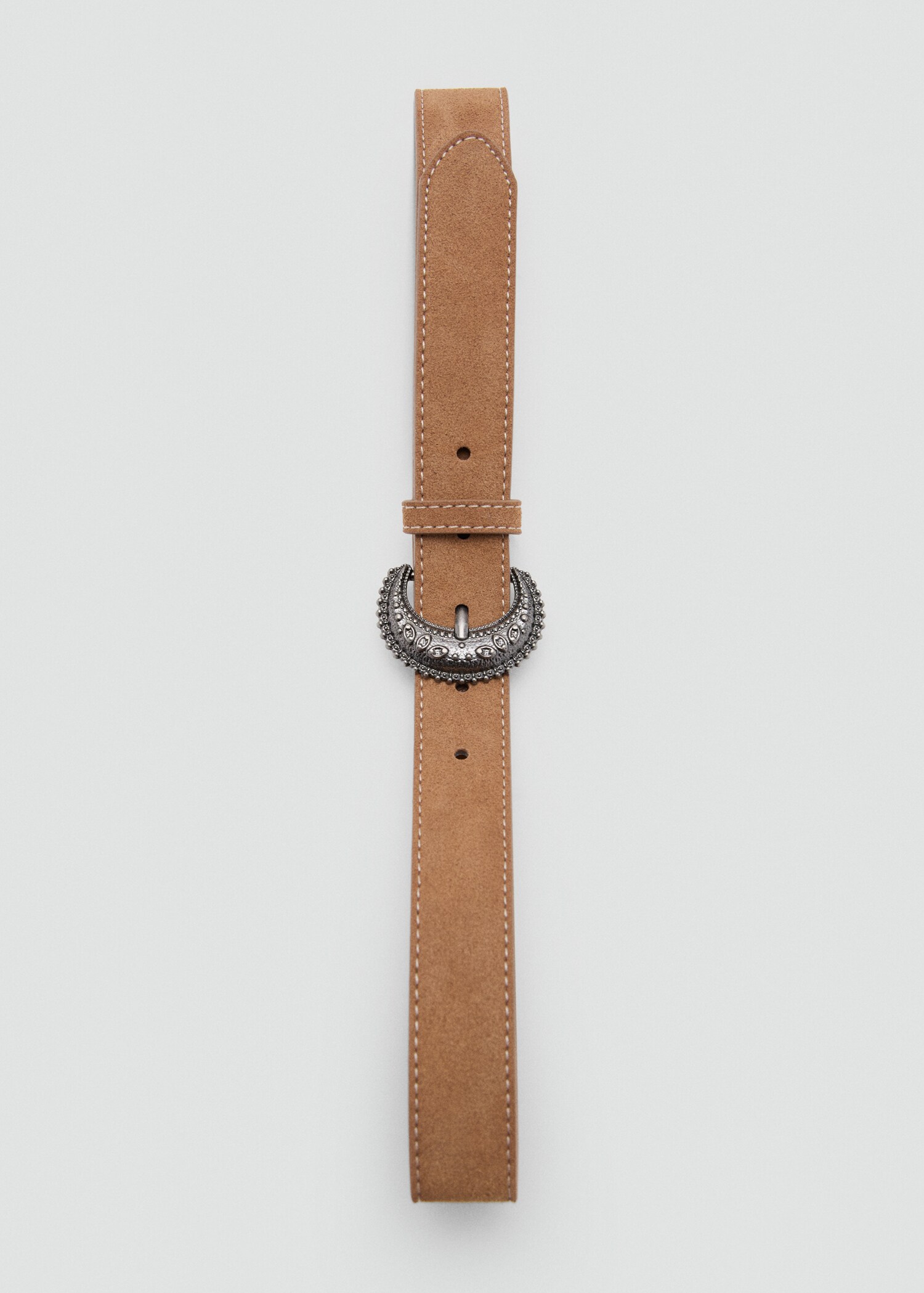 حزام جلدي بمشبك - تفاصيل المنتج 2