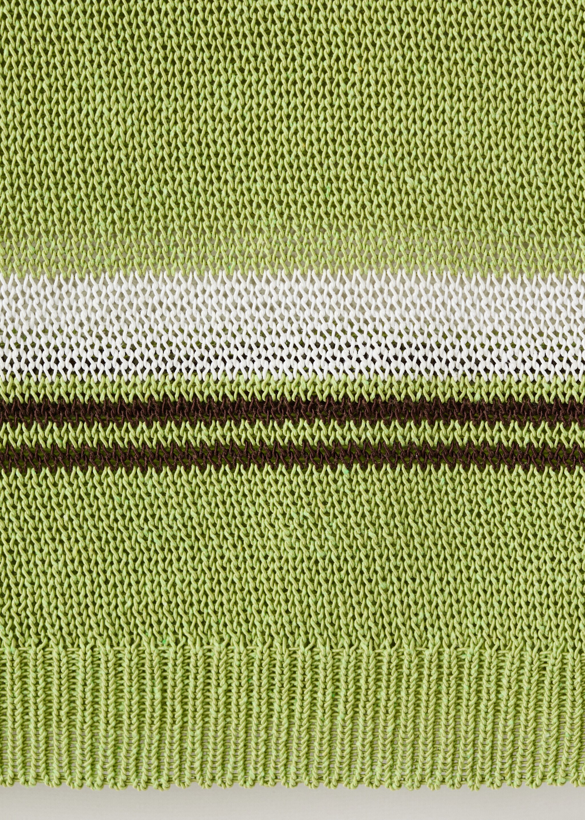 Pull en maille à col combiné - Détail de l'article 0, Vert. Ref: 27035839-00.