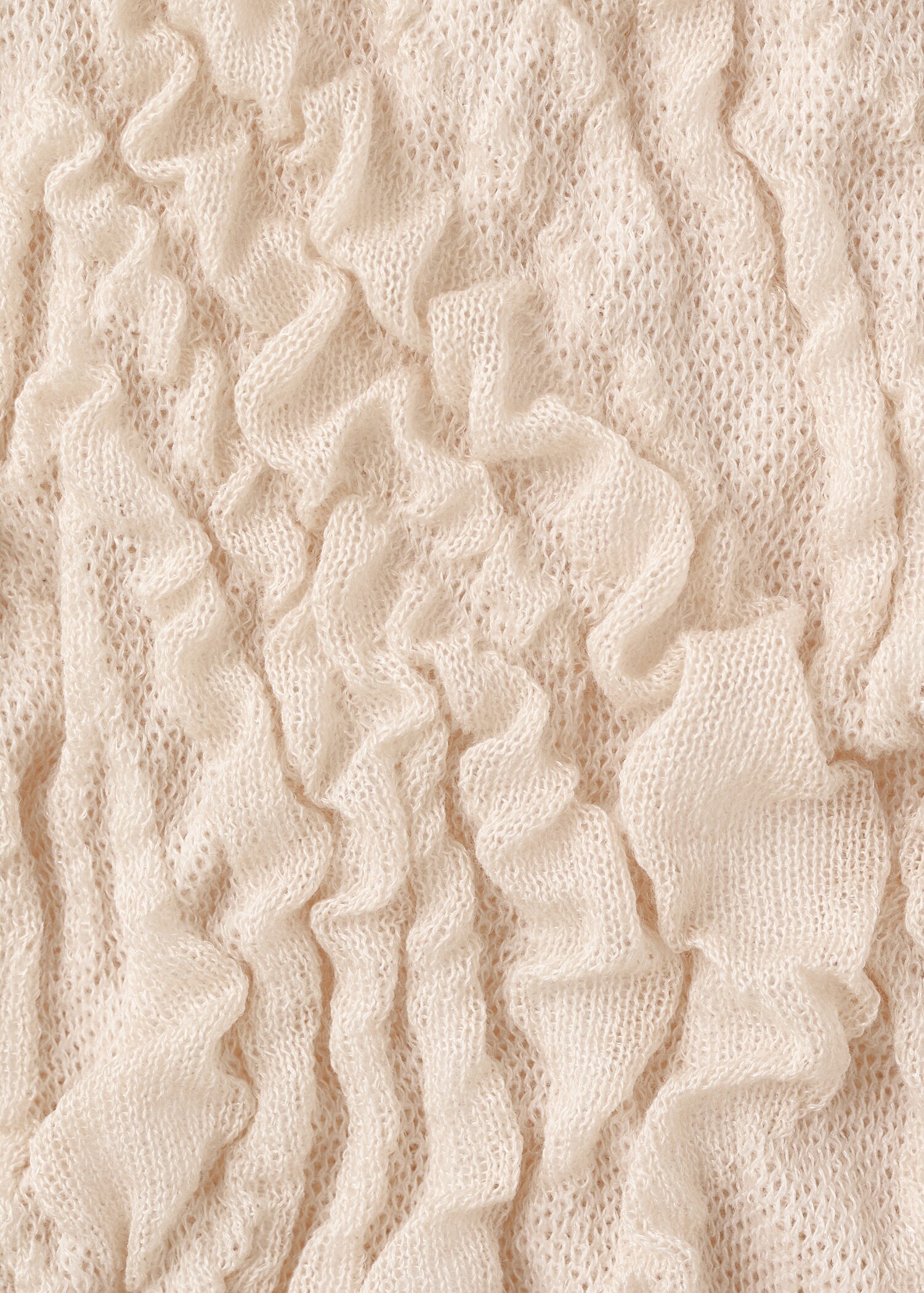 Textured knit top - Details of the article 0