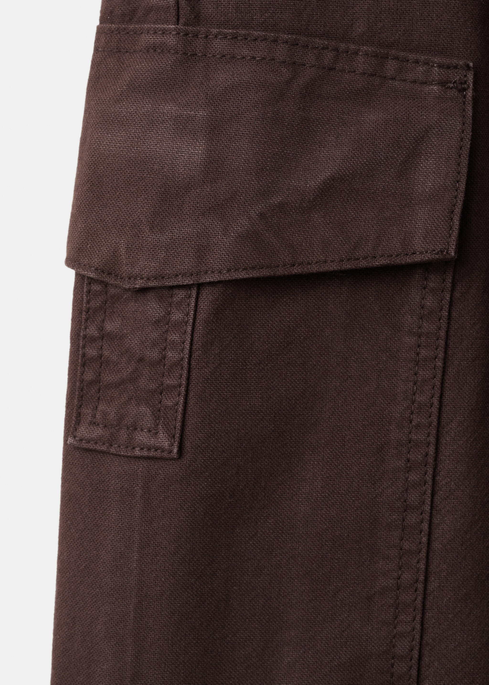 Jean cargo poches - Détail de l'article 8, Prune. Ref: 27035843-00.