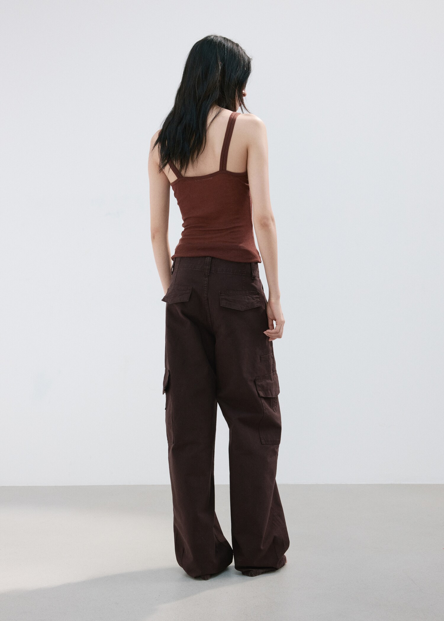 Pocket cargo jeans - Reverse of the article