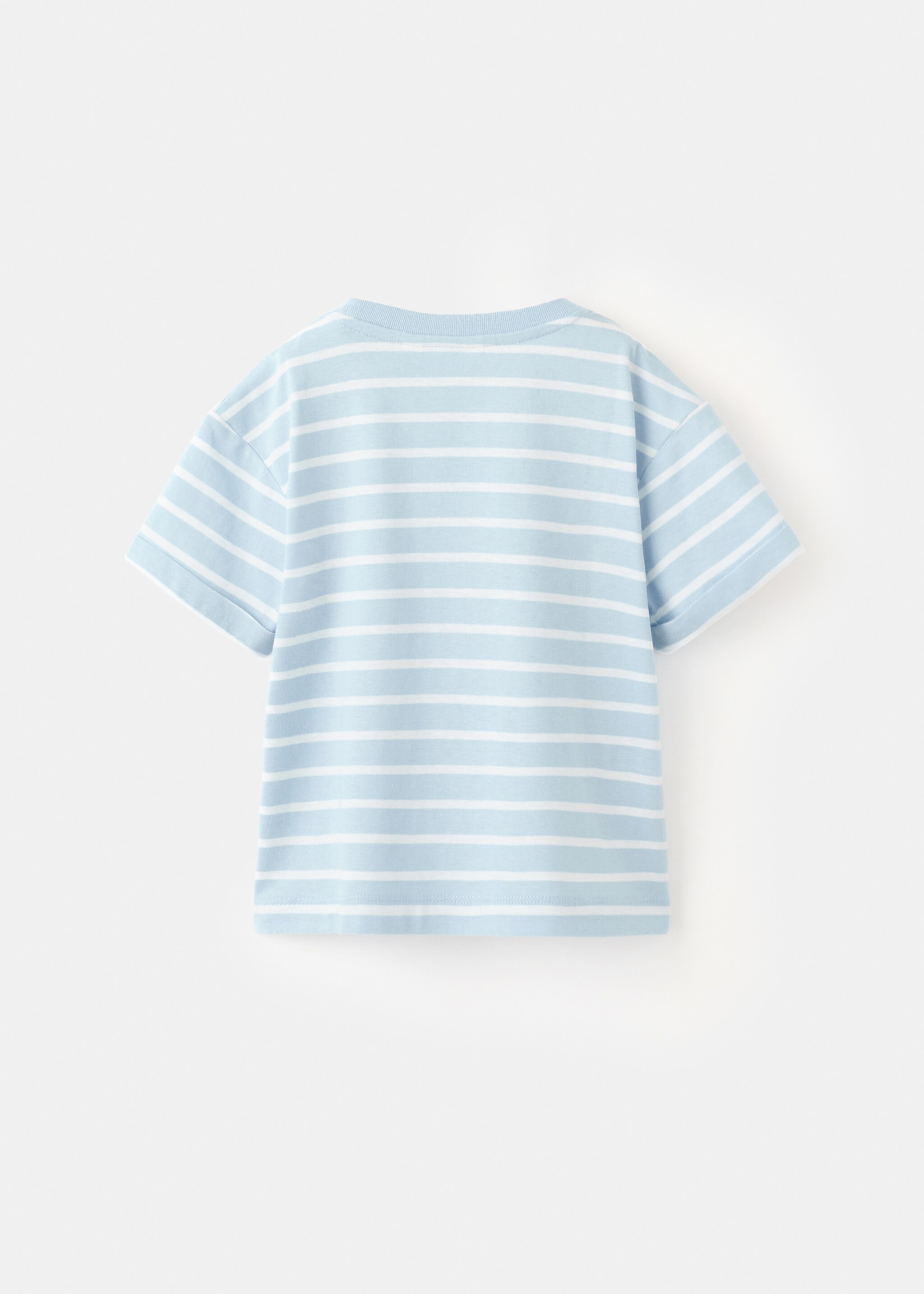 T-shirt marqui - Rückseite des Artikels, Himmelblau. Ref: 27035931-00.