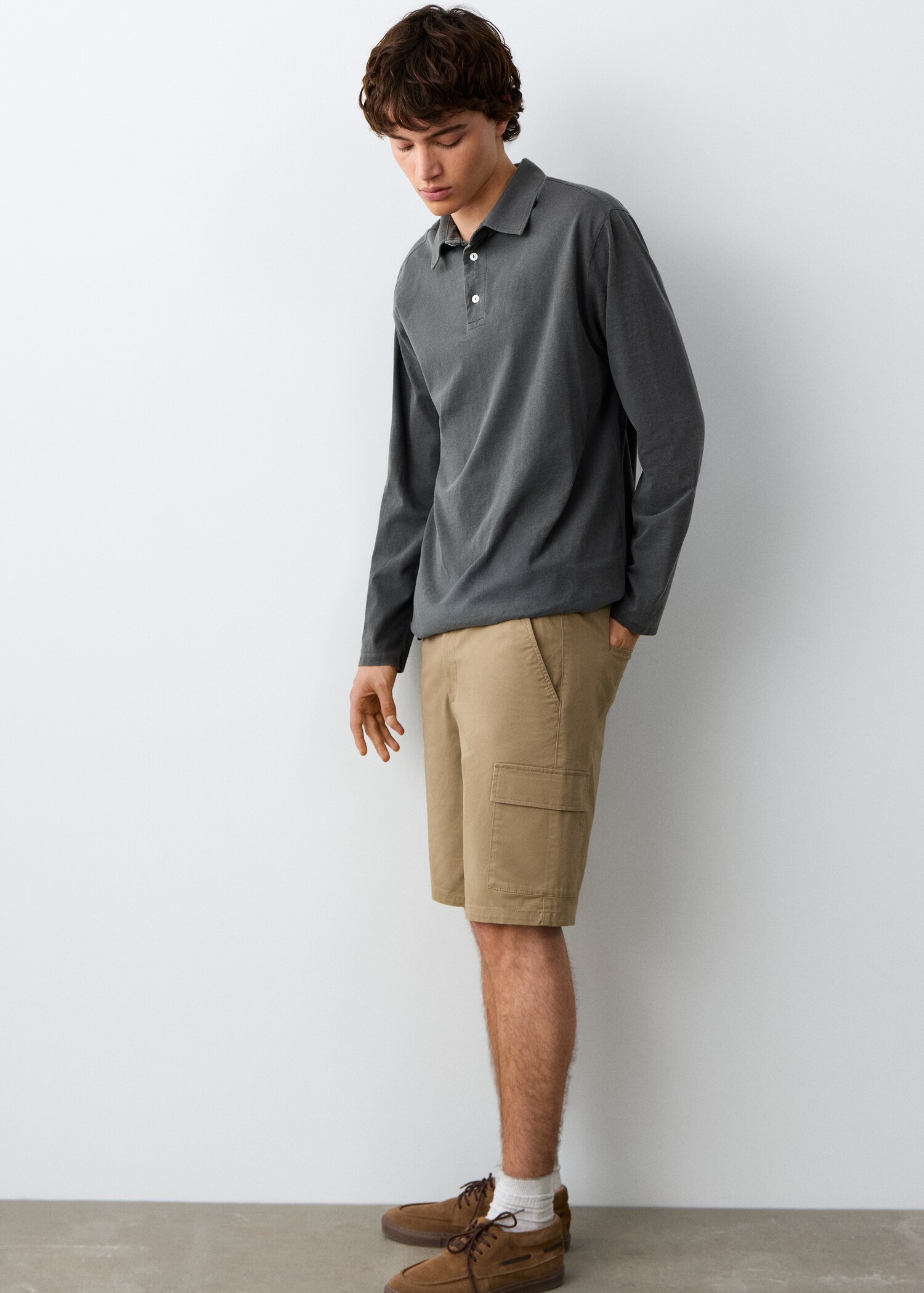Cargo Bermuda shorts - Medium plane