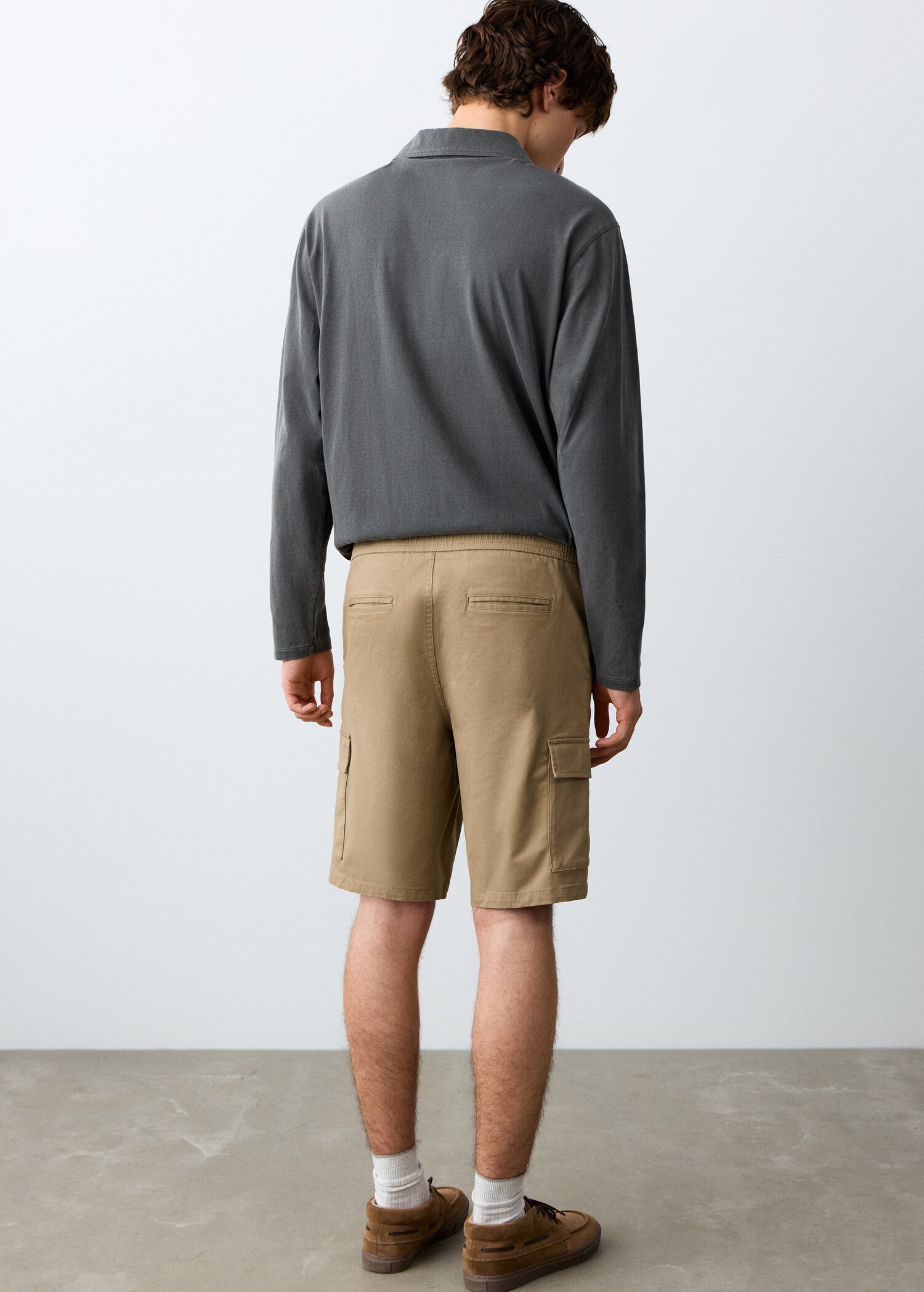 Cargo Bermuda shorts - Reverse of the article