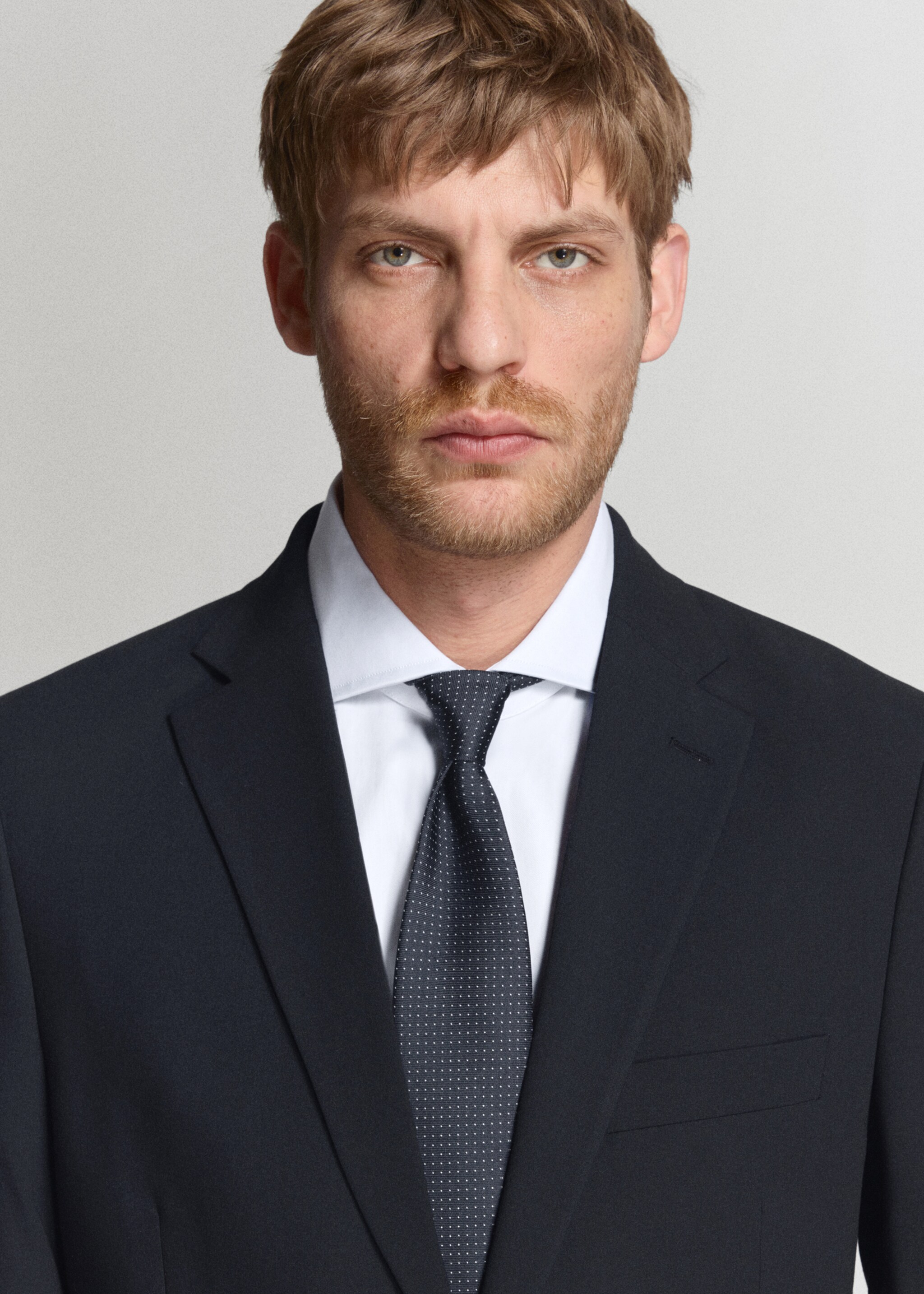 London regular-fit suit jacket - Details of the article 1, Navy. Ref: 27035938-00.