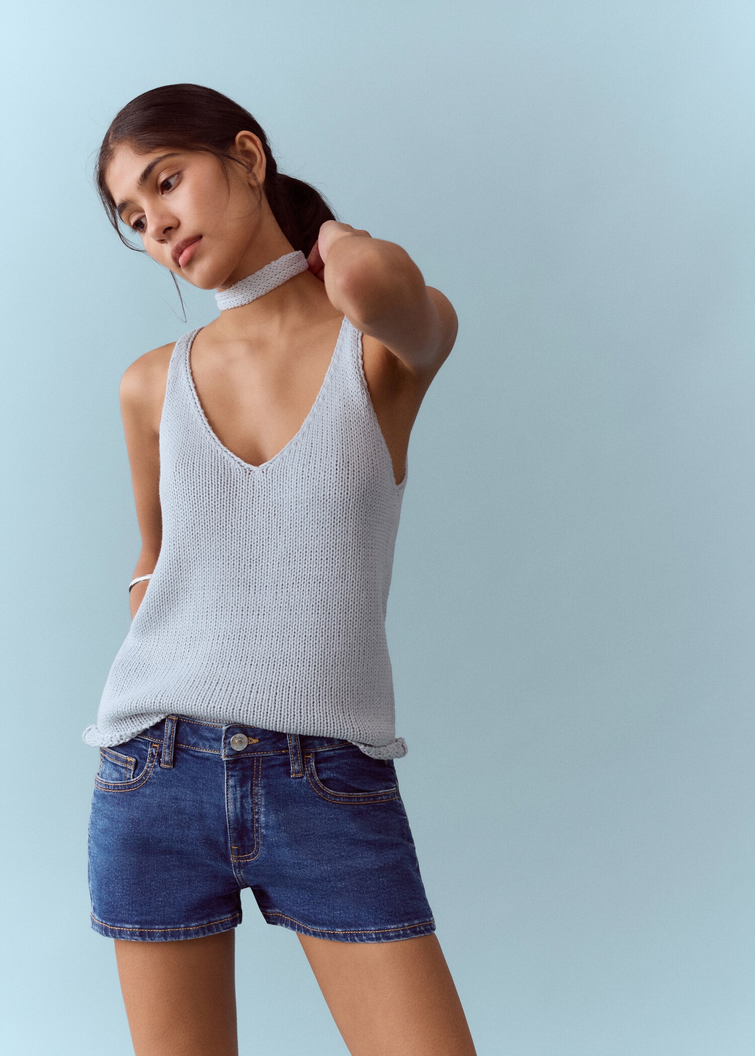 Mini shorts low waist - Detalle del artículo 4