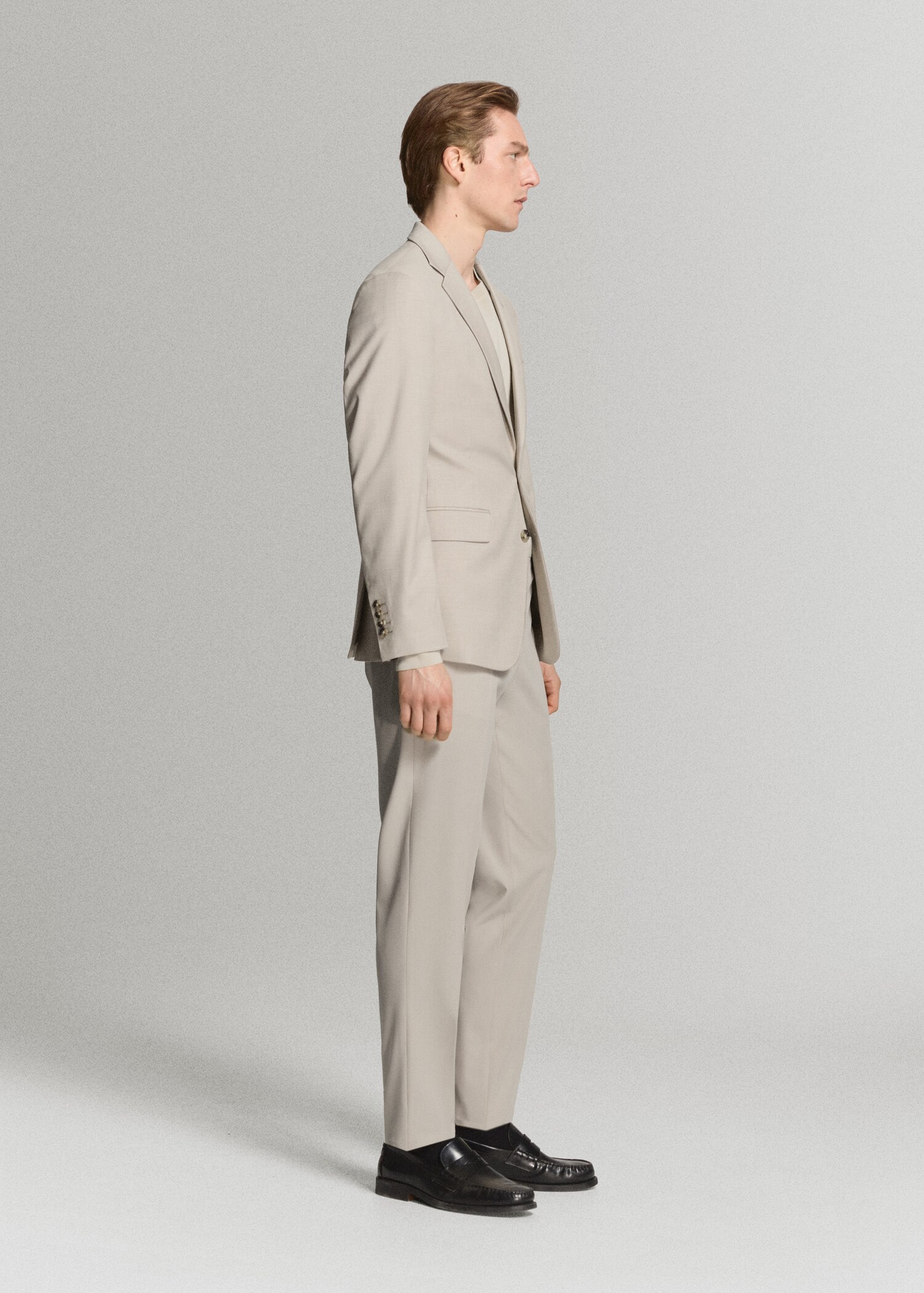 Milan slim-fit suit jacket - Details of the article 2