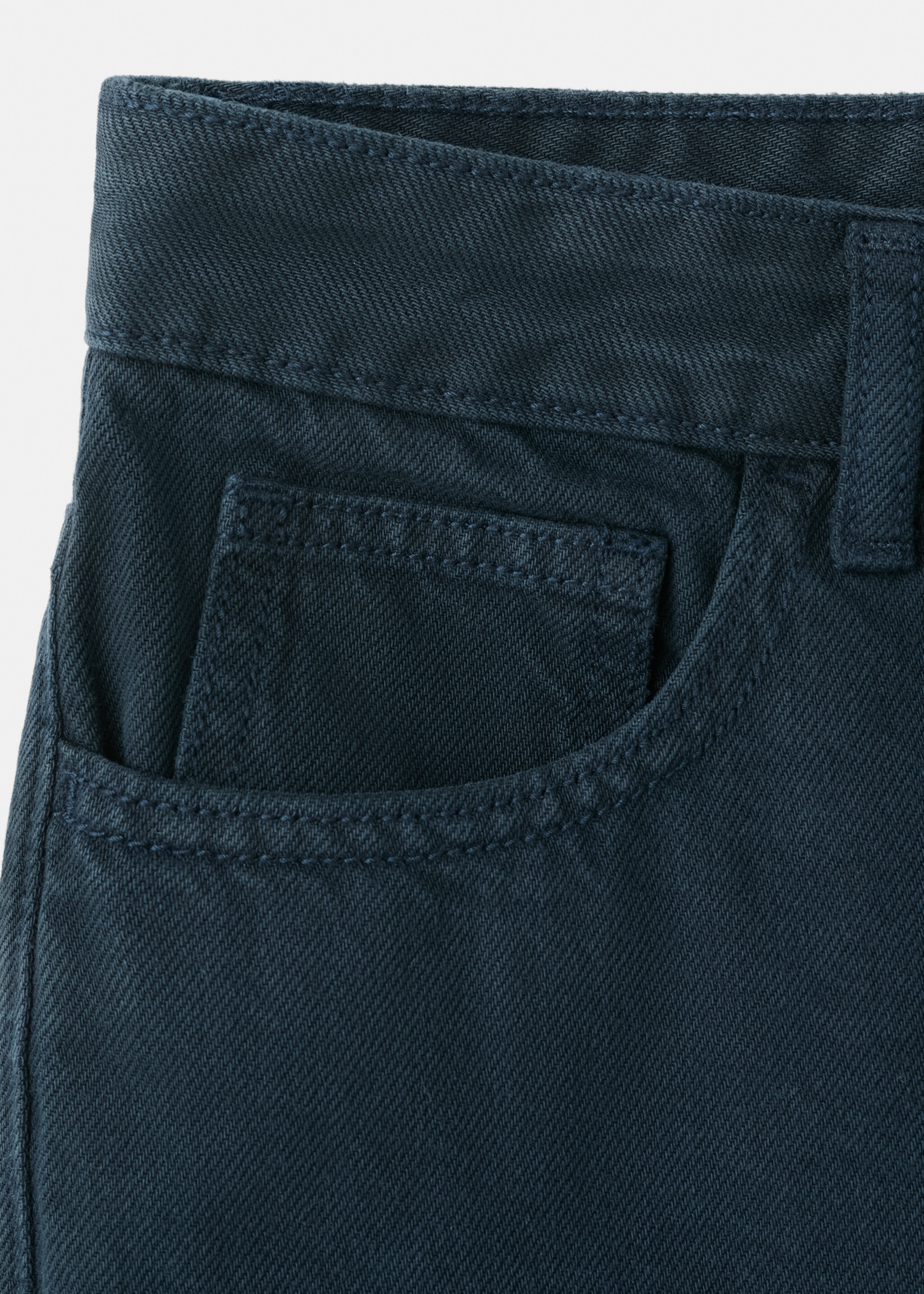 Denim Bermuda shorts - Details of the article 0, Dark Navy. Ref: 27035942-00.