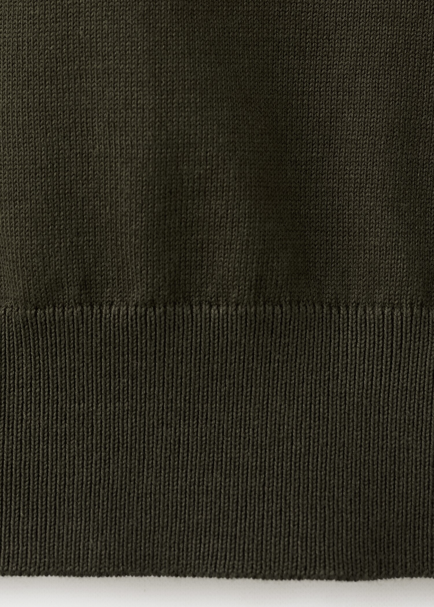 قميص بولو بحياكة دقيقة بنسبة 100% من القطن - تفاصيل المنتج 0