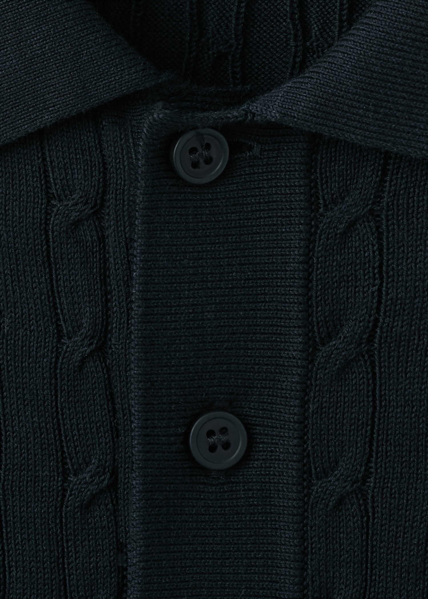 100% cotton braided knitted polo shirt - Details of the article 8