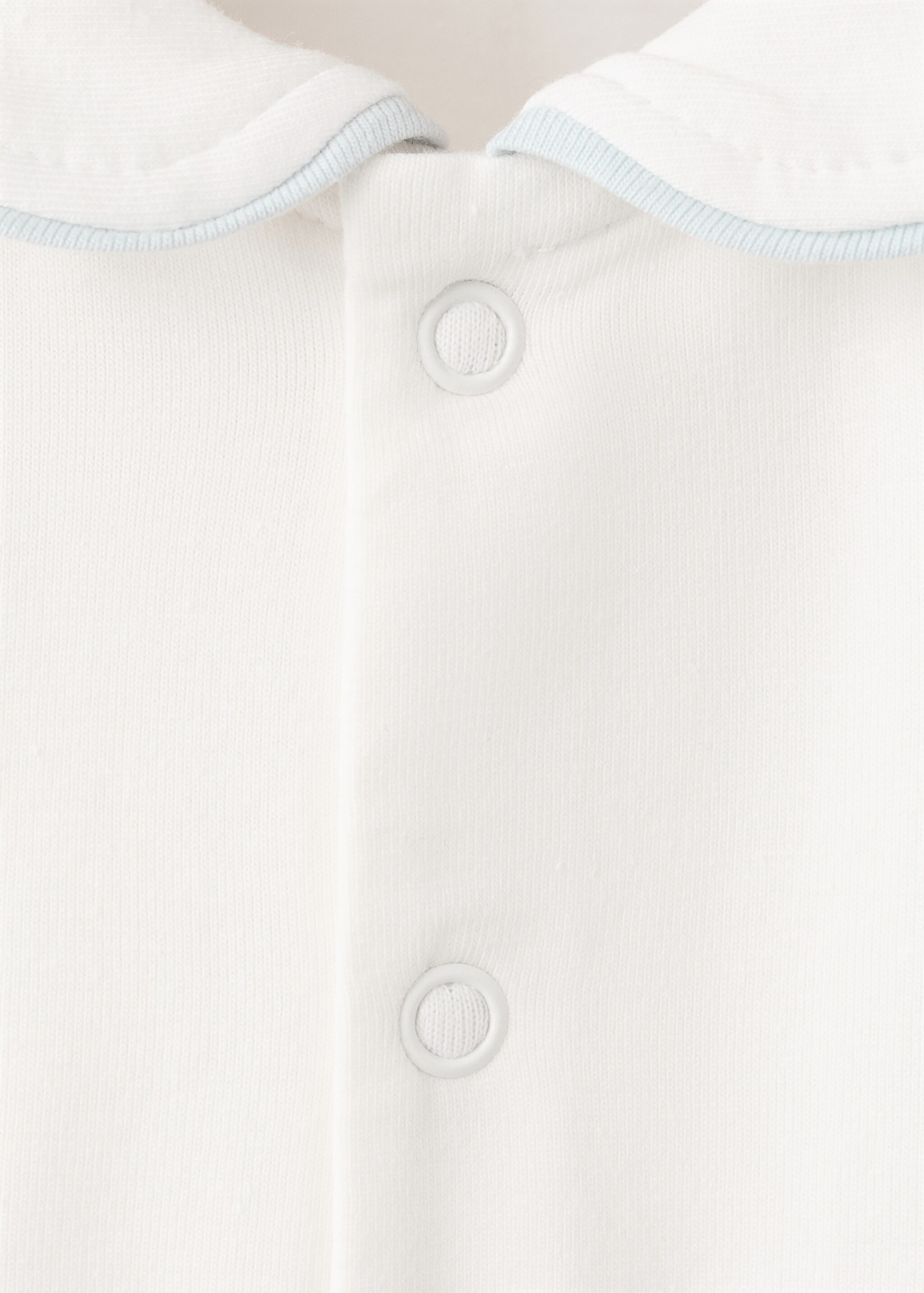 Short pyjama set - Details of the article 8, Off White. Ref: 27035954-00.