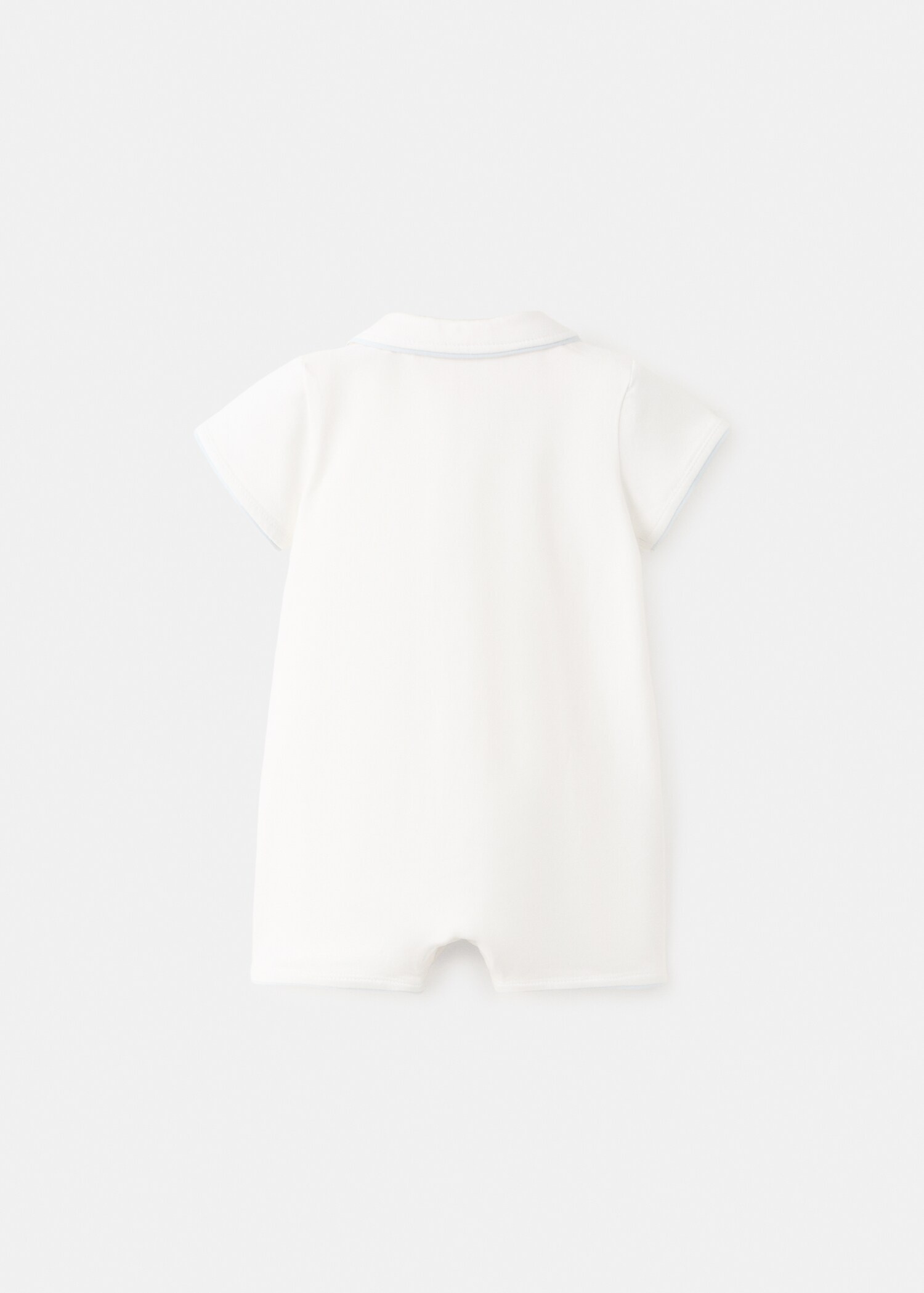 Short pyjama set - Reverse of the article