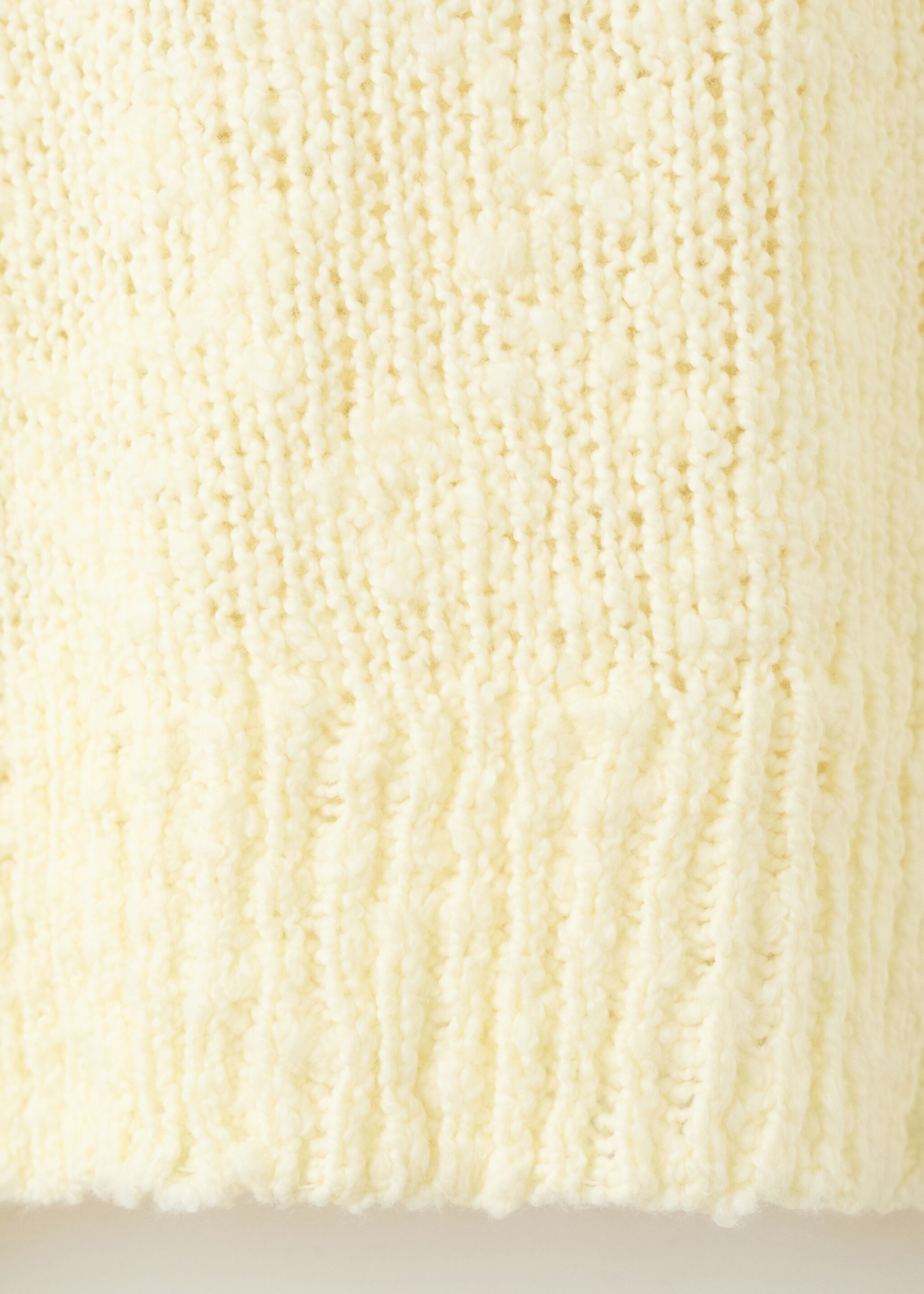 بلوفر حياكة رفيعة - تفاصيل المنتج 0, أصفر. Ref: 27035956-00.