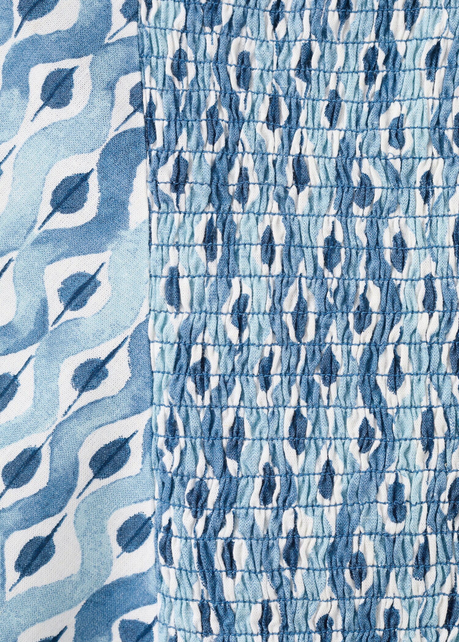 Asymmetric printed top - Details of the article 0