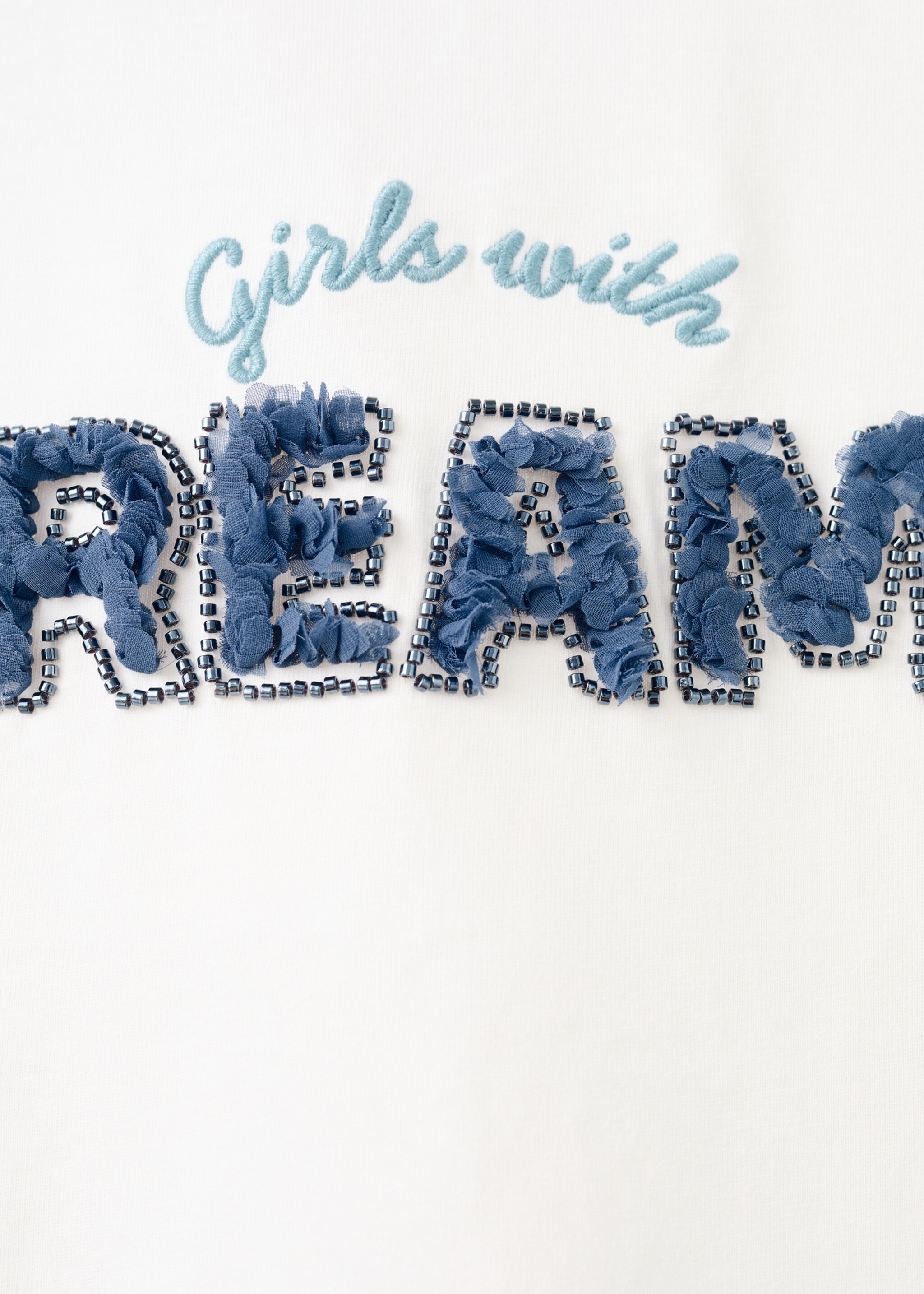 Text cotton T-shirt - Details of the article 8, Off White. Ref: 27035961-00.