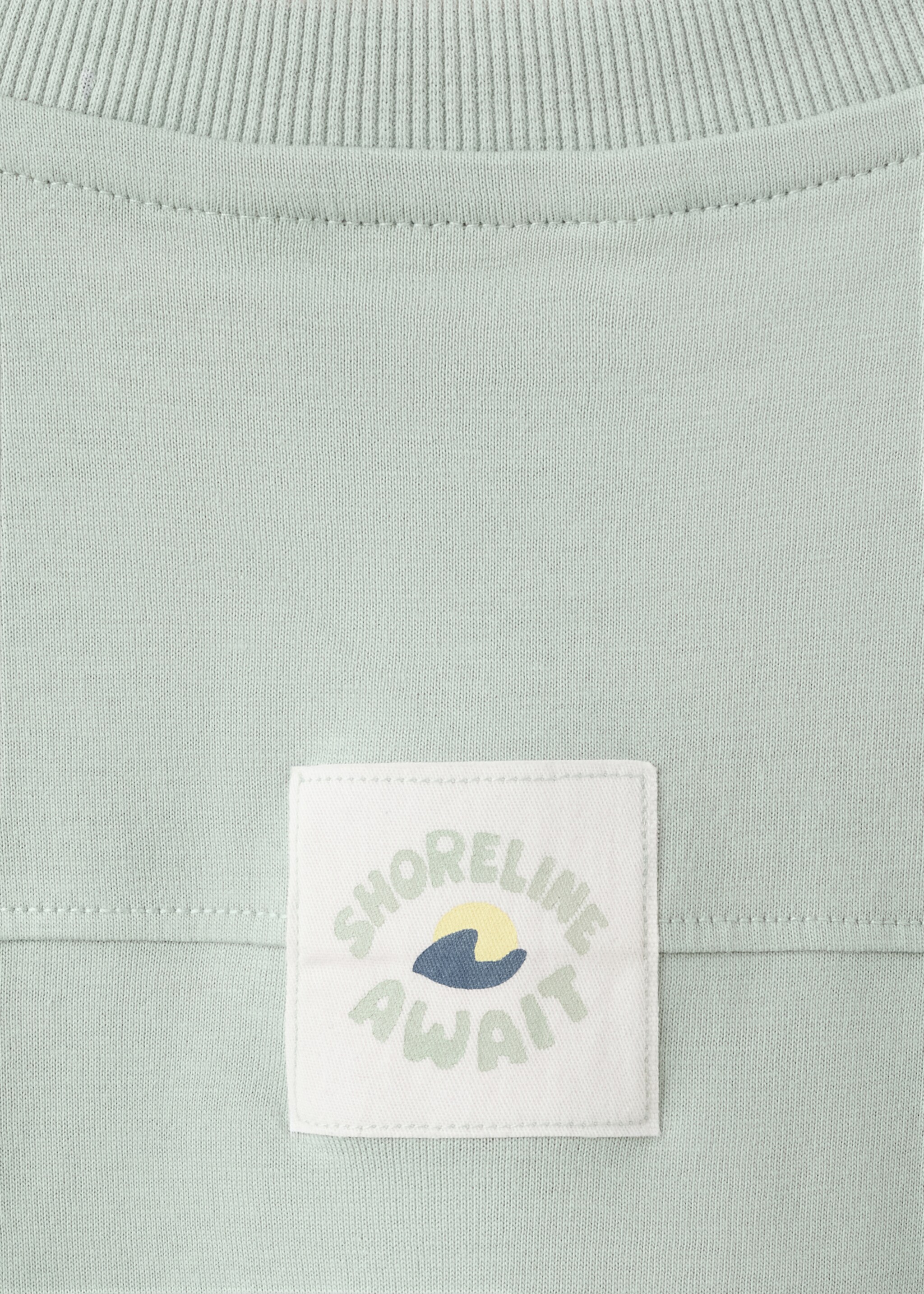 T-shirt en coton imprimé - Détail de l'article 0, Vert d´eau. Ref: 27035962-00.