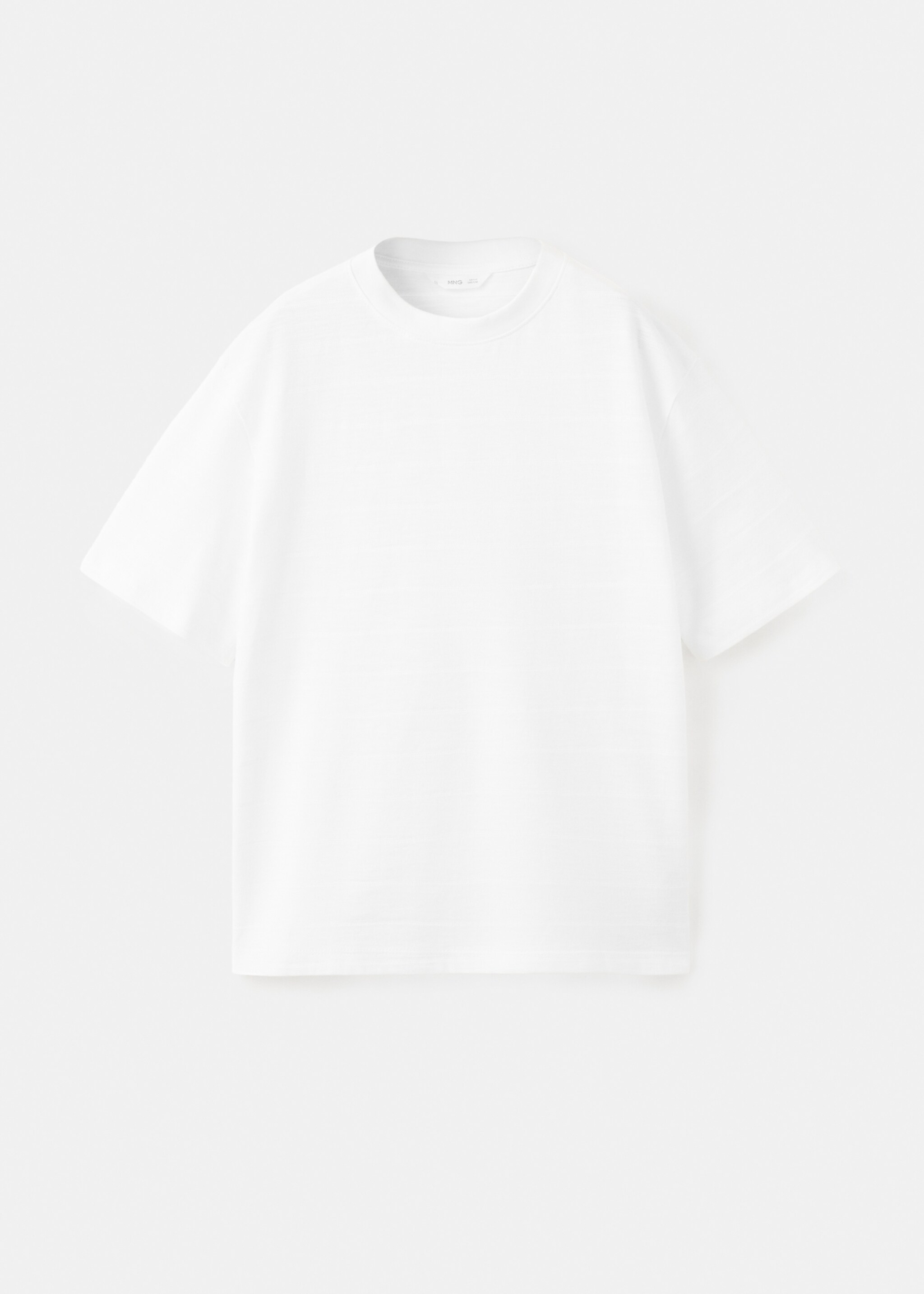 Cotton T-shirt - Article without model, White. Ref: 27035966-00.