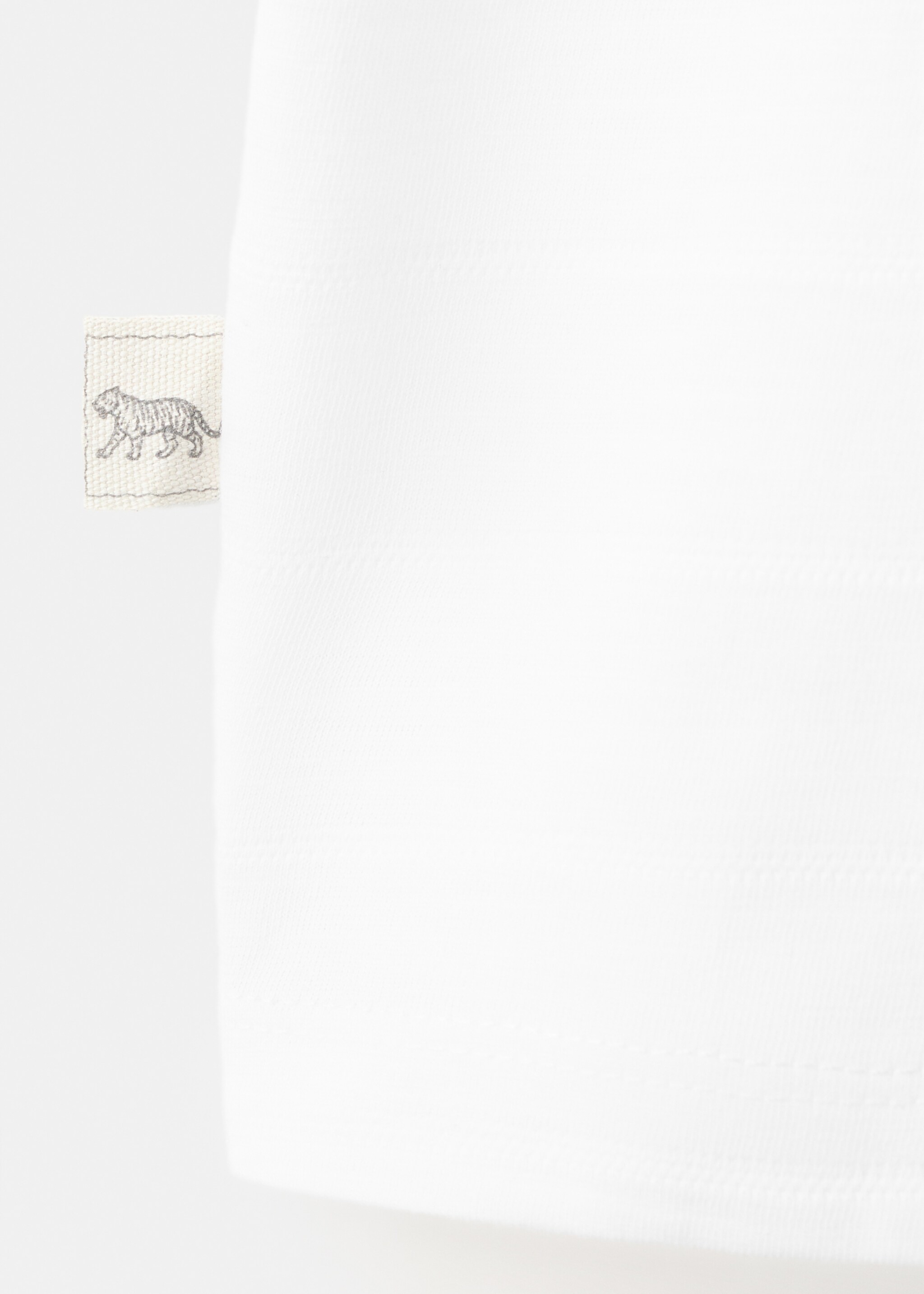 Cotton T-shirt - Details of the article 0, White. Ref: 27035966-00.