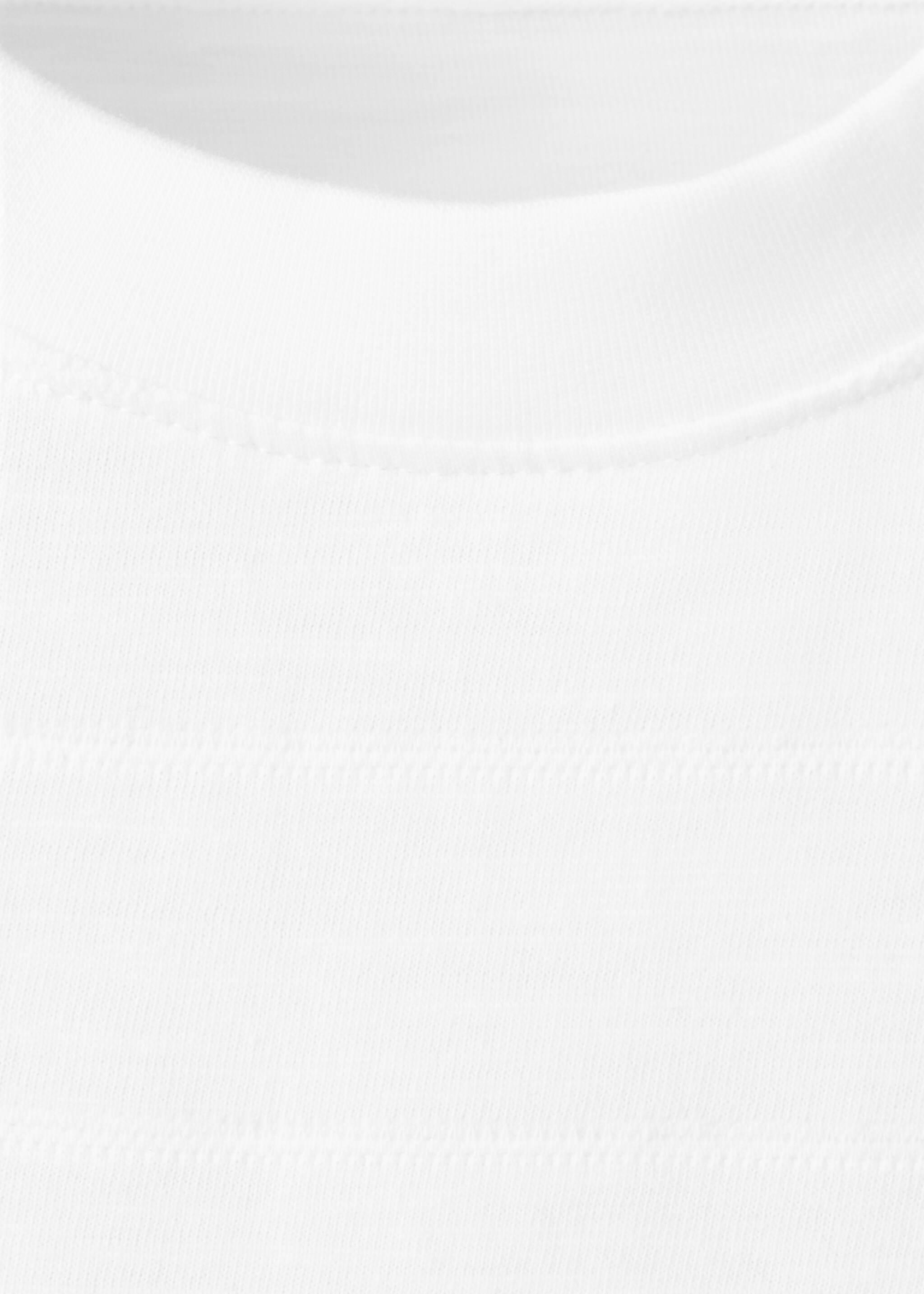 Cotton T-shirt - Details of the article 8, White. Ref: 27035966-00.