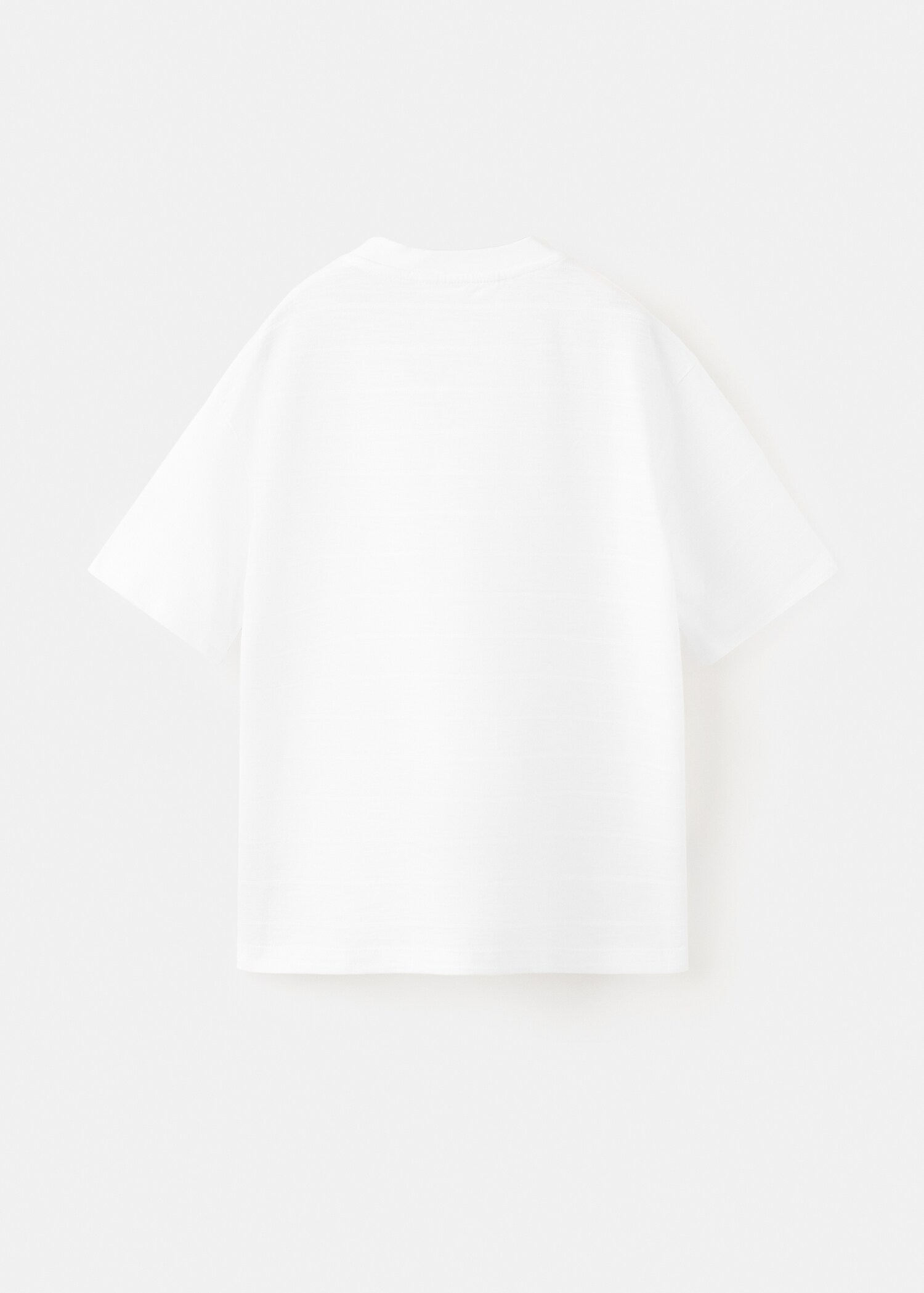 Cotton T-shirt - Reverse of the article