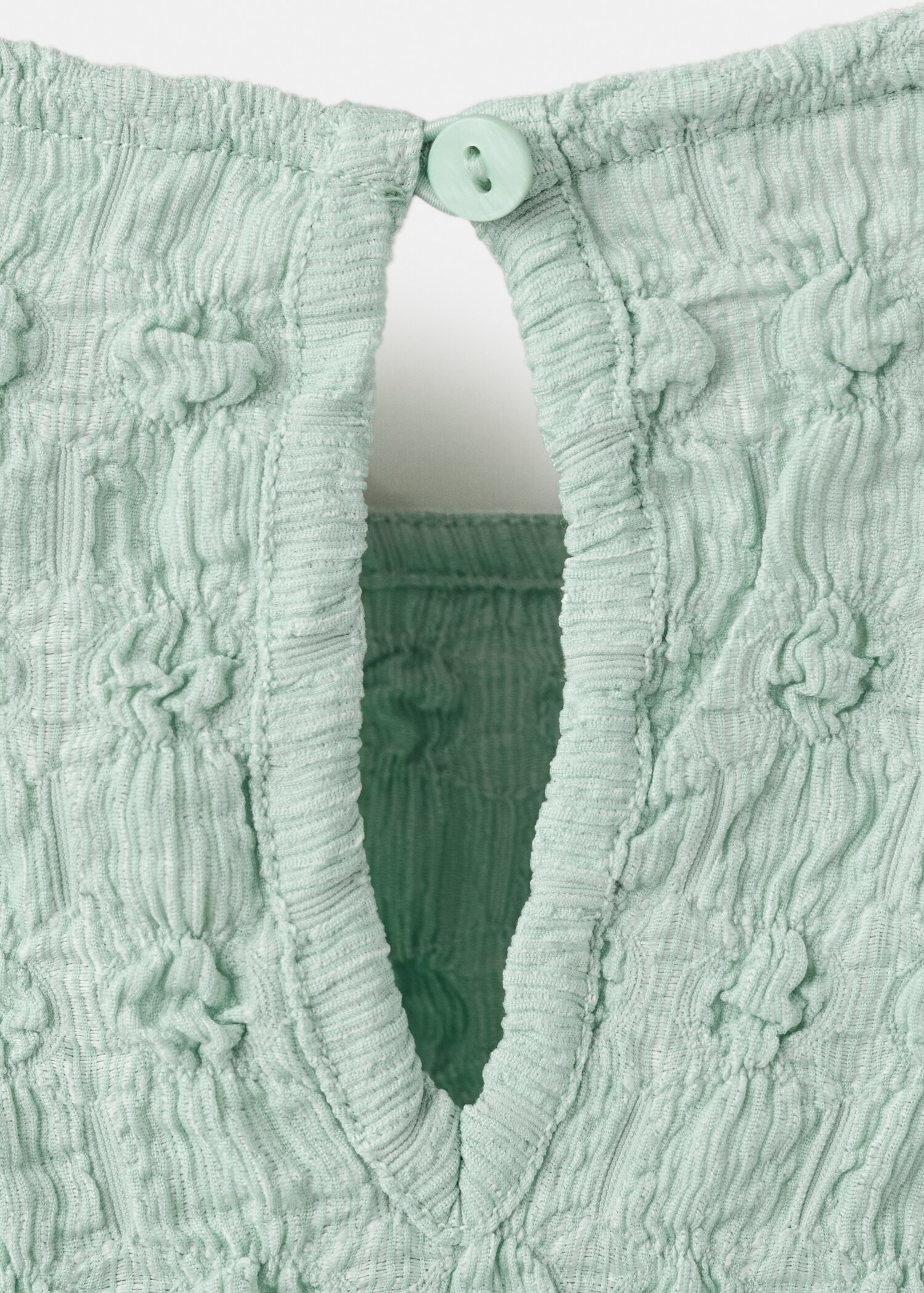 Bow textured T-shirt - Details of the article 0