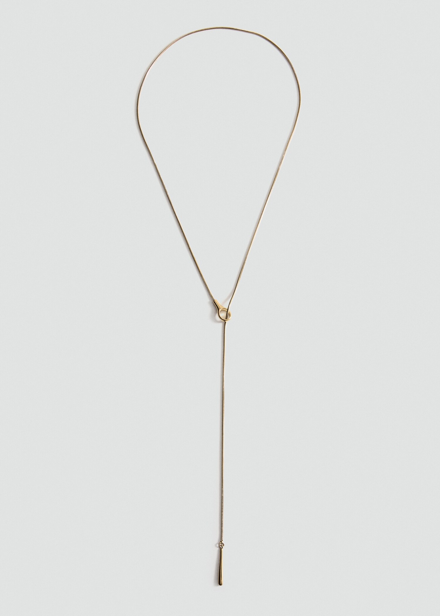 Metal pendant necklace - Article without model