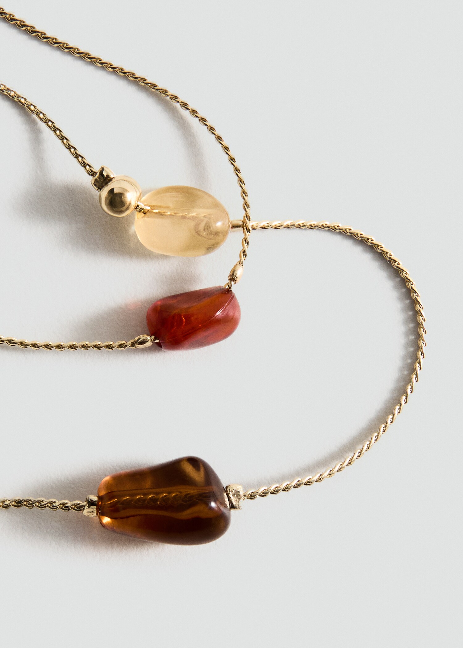 Necklace mariela - Medium plane