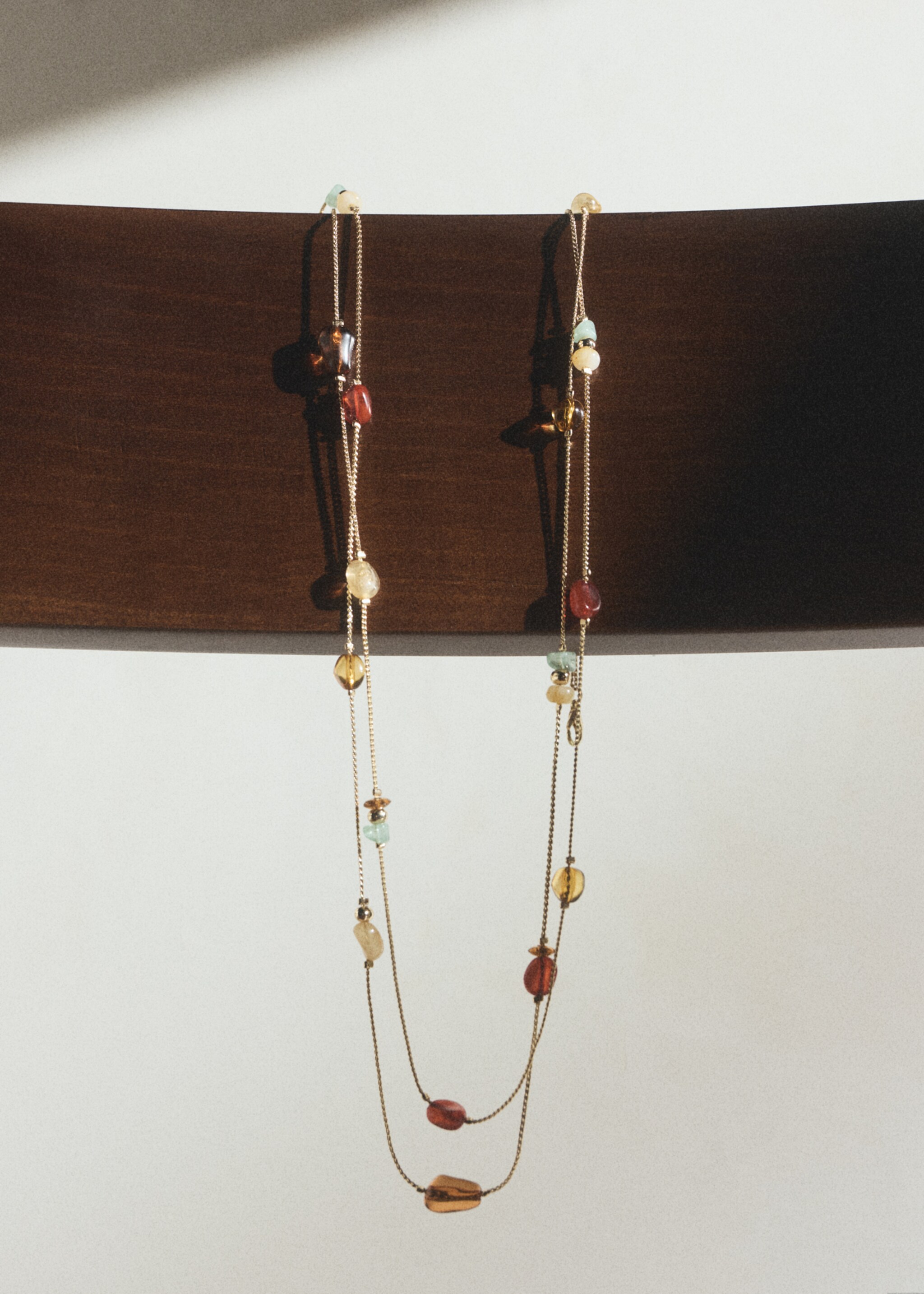 Collier perles combinées - Détail de l'article 6, Or. Ref: 27035980-00.