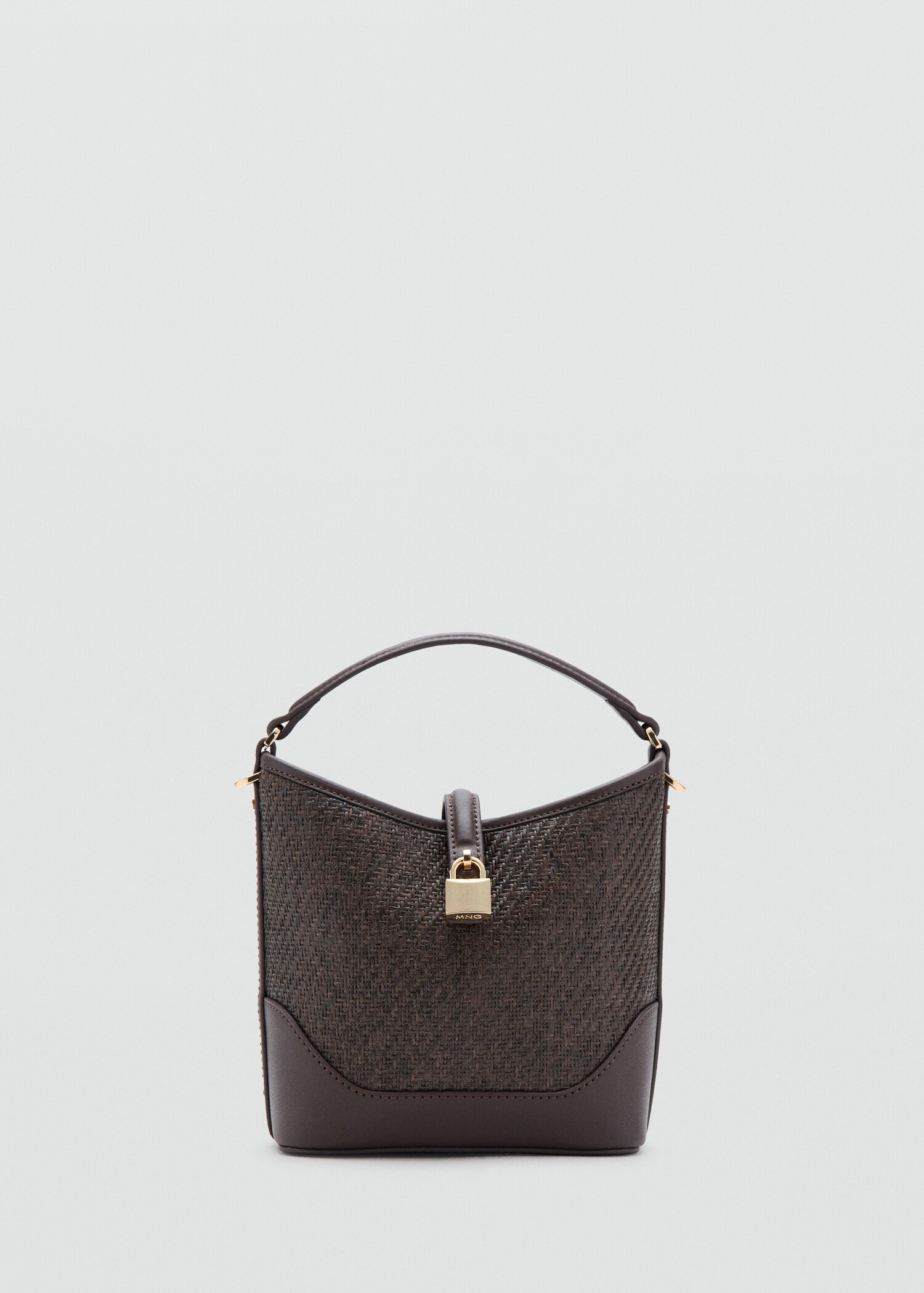 Petit sac seau en raphia - Article sans modèle