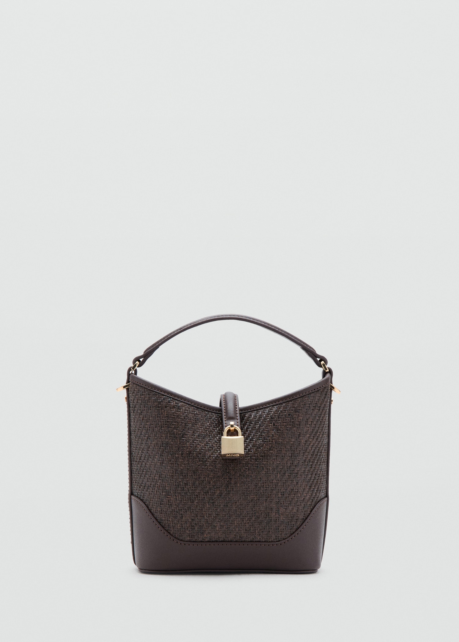 Torbe koje izgledaju dizajnerski, ali nisu 6 Small raffia bucket bag - Article without model