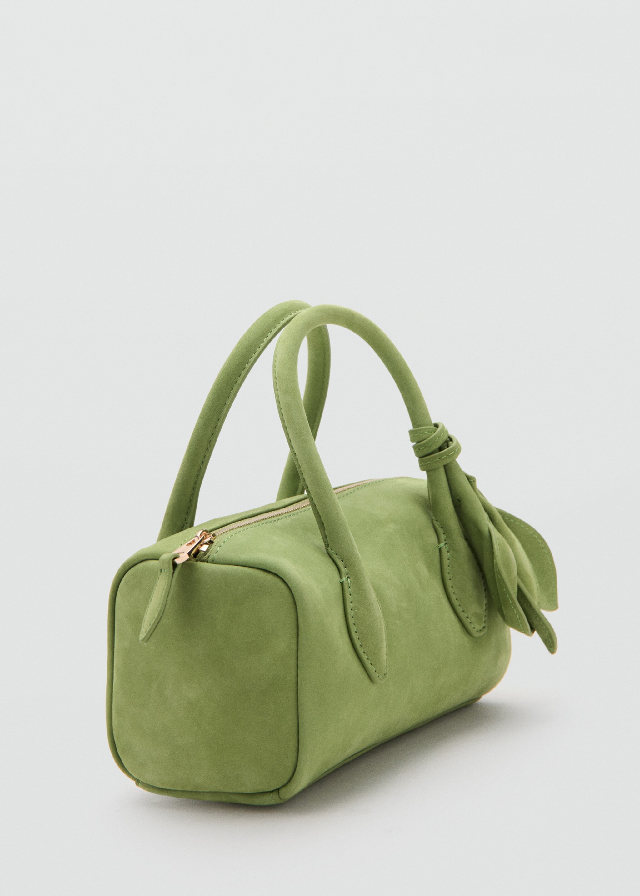 Leather handbag - Medium plane, Green. Ref: 27035988-00.