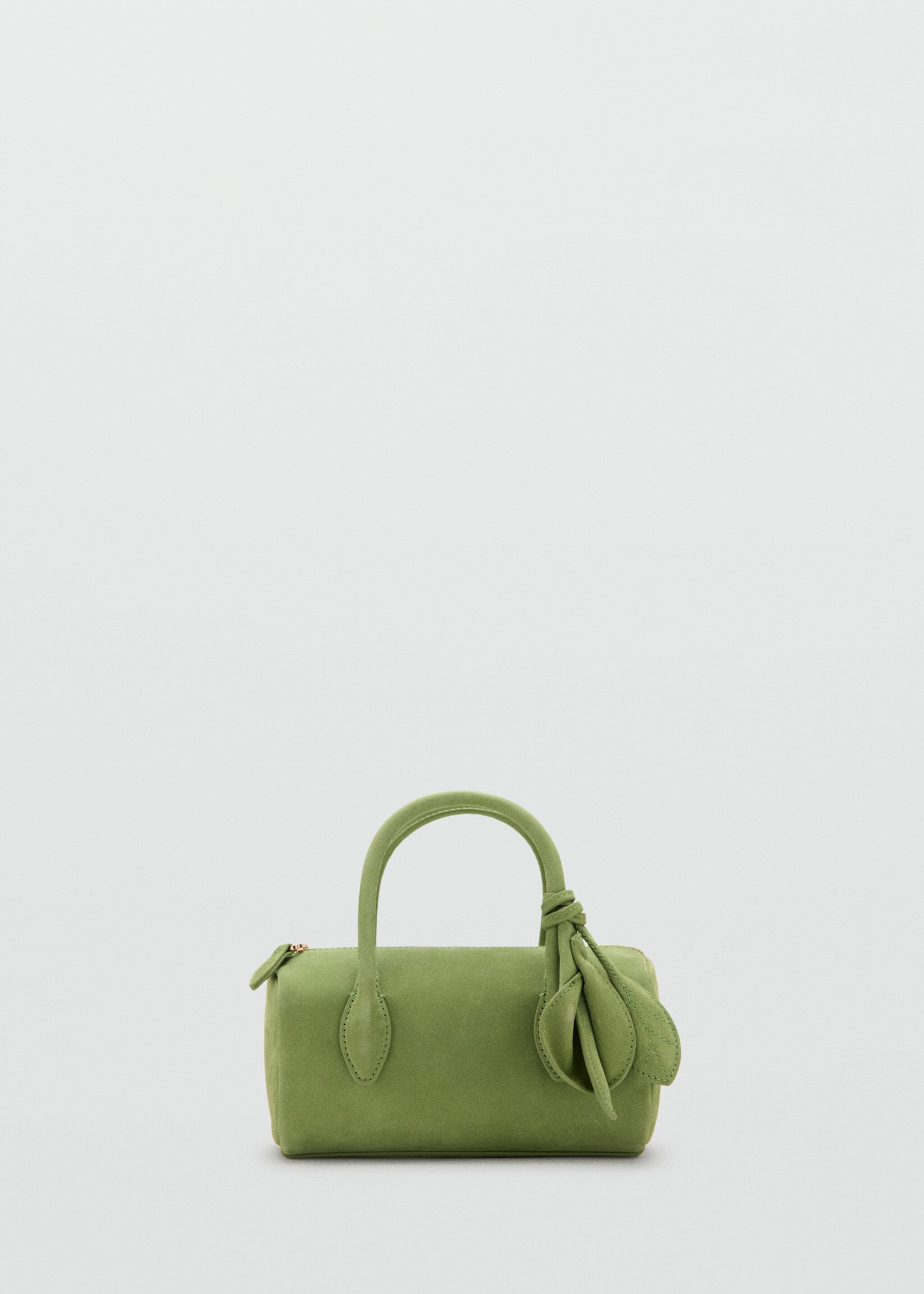 Leather handbag - Article without model, Green. Ref: 27035988-00.