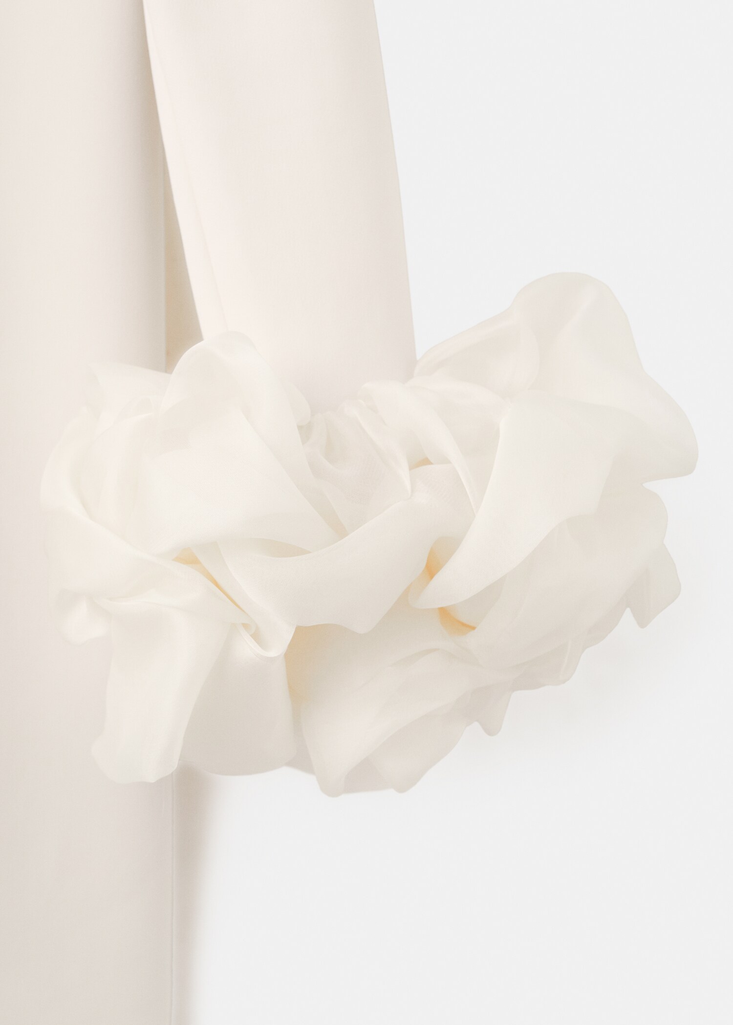 Vestido espalda abierta puños flores - Detalle del artículo 8